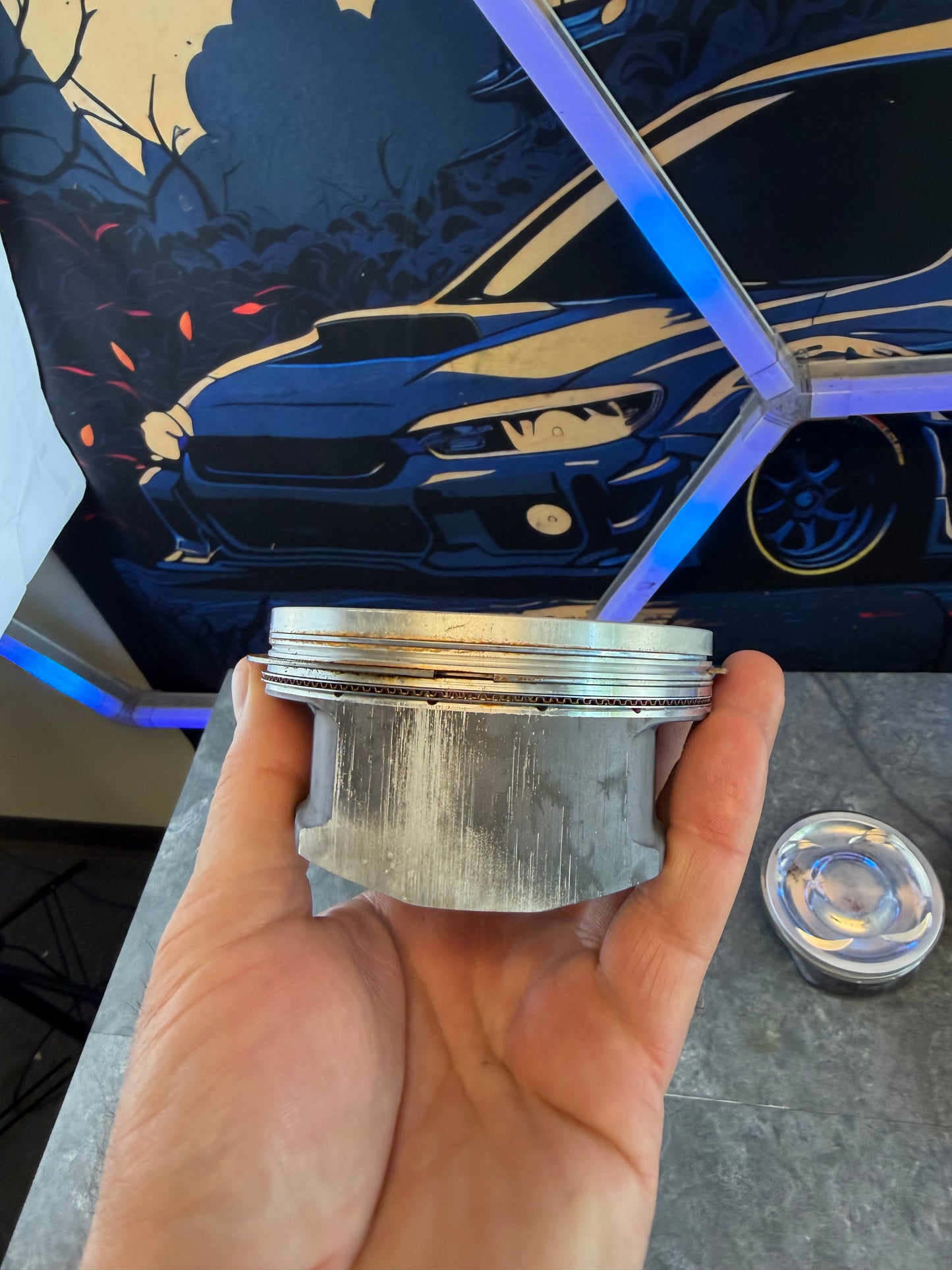 CP pistons forged piston set Subaru wrx and STi ej257 ej255 8.2:1 CR 99.5 MM
