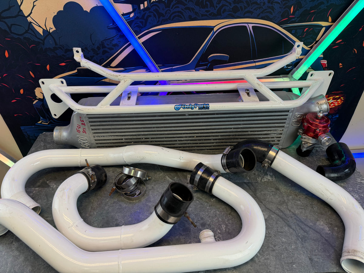 TURBO XS fmic front mount intercooler kit 2015-2021 Subaru STi