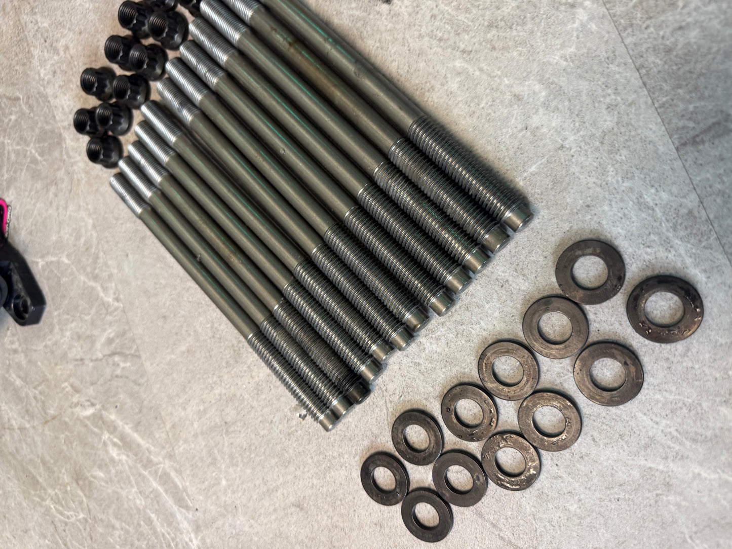ARP OUTFRONT MOTORSPORTS CUSTOM 1/2” half inch Subaru STi & wrx head studs 2000s 2000 IAG P2P TETER