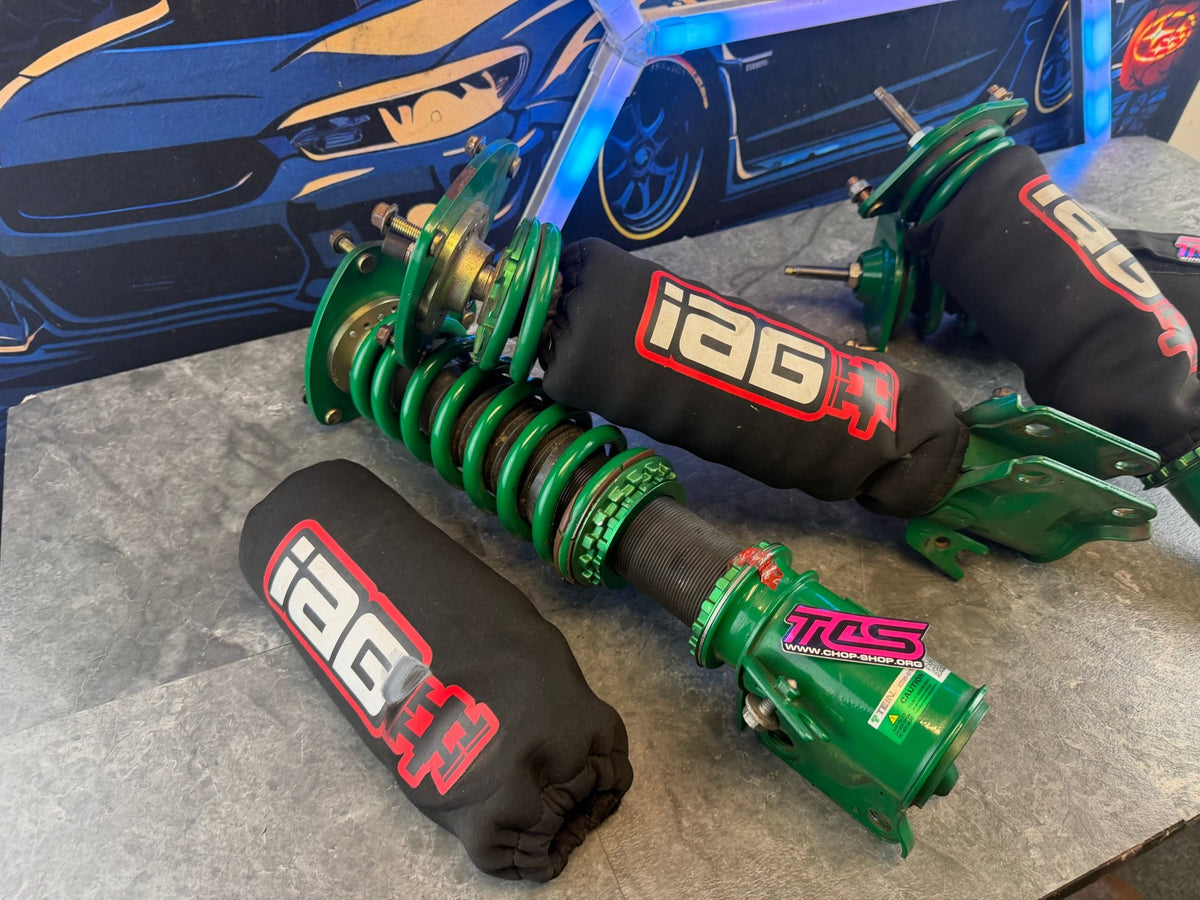 TEIN coilovers 2008 - 2014 Subaru wrx 5x100 adjustable w: iag bags FLEX Z