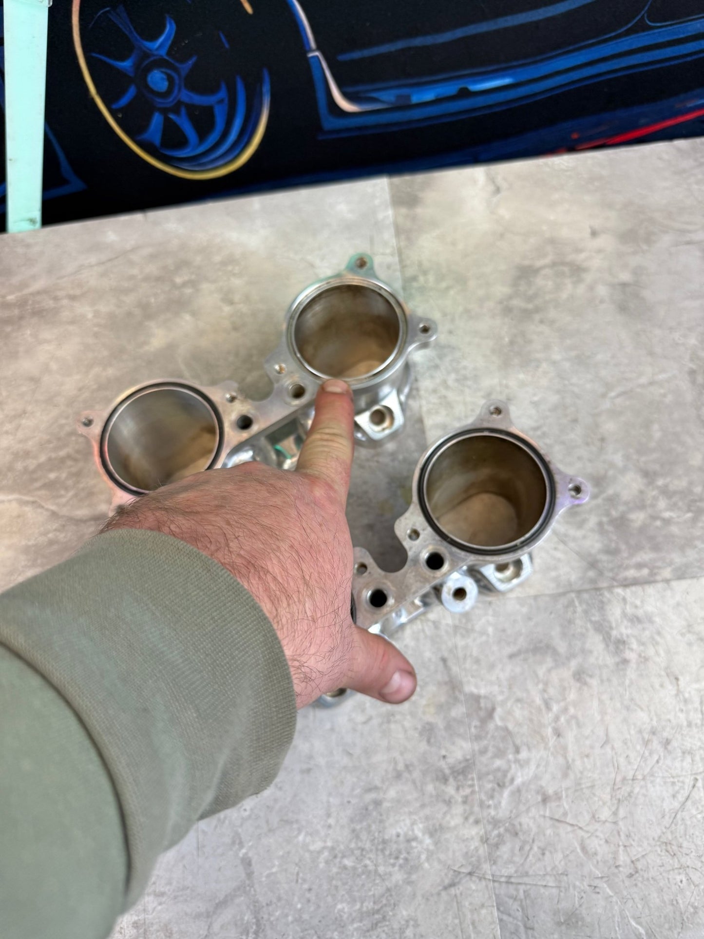 2004-2006  STi Process West Billet TGV Delete Kit Top Feed Hardware w/ spacers 02-07 wrx