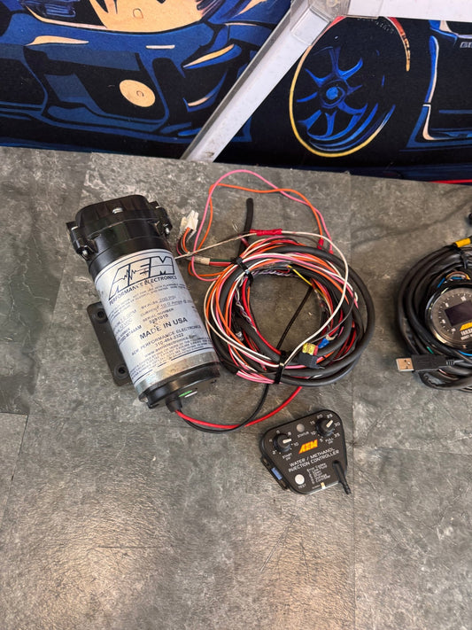 2004-2021 Subaru WRX STi AEM Water/Methanol Injection Kit V3 And AEM Failsafe Boost Gauge
