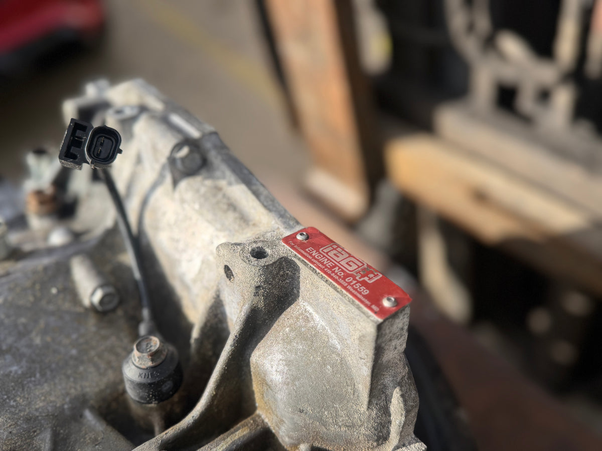 IAG STAGE 3 TUFF short block USED closed deck ej257 99.75 MM forged , I beam rods , arp rod bolts , nitrate crank , 1/2” drilled , ARP 1/2” studs included