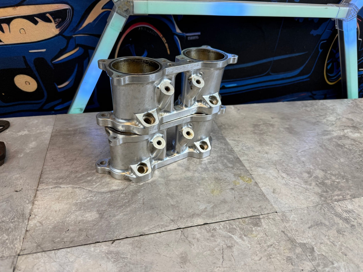 2004-2006  STi Process West Billet TGV Delete Kit Top Feed Hardware w/ spacers 02-07 wrx