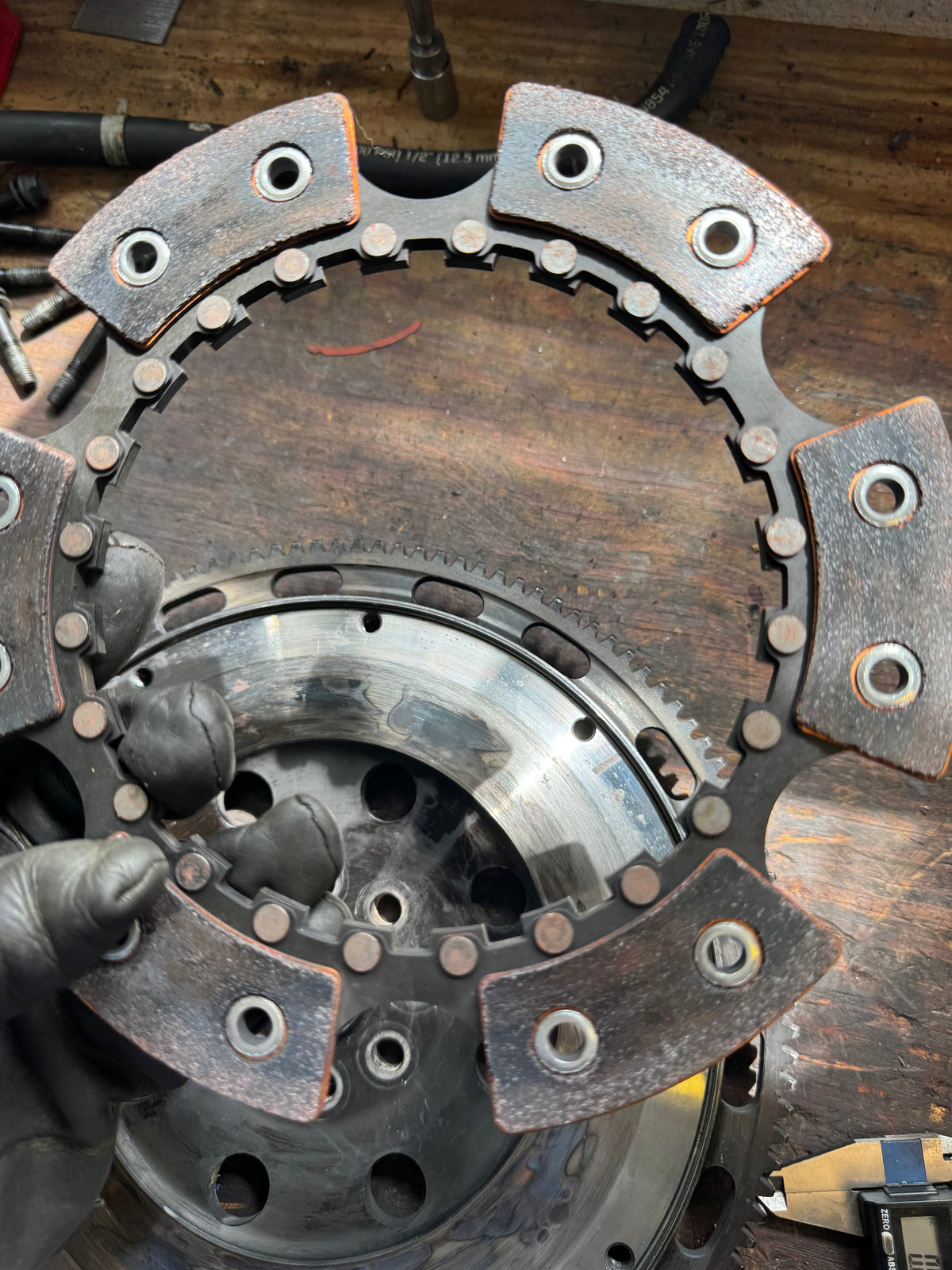 2004-2021 Subaru WRX STi ACT Mod-Twin 225 Extreme 6-Puck Sprung Street Clutch Kit Organic Disk With Monolock Collar