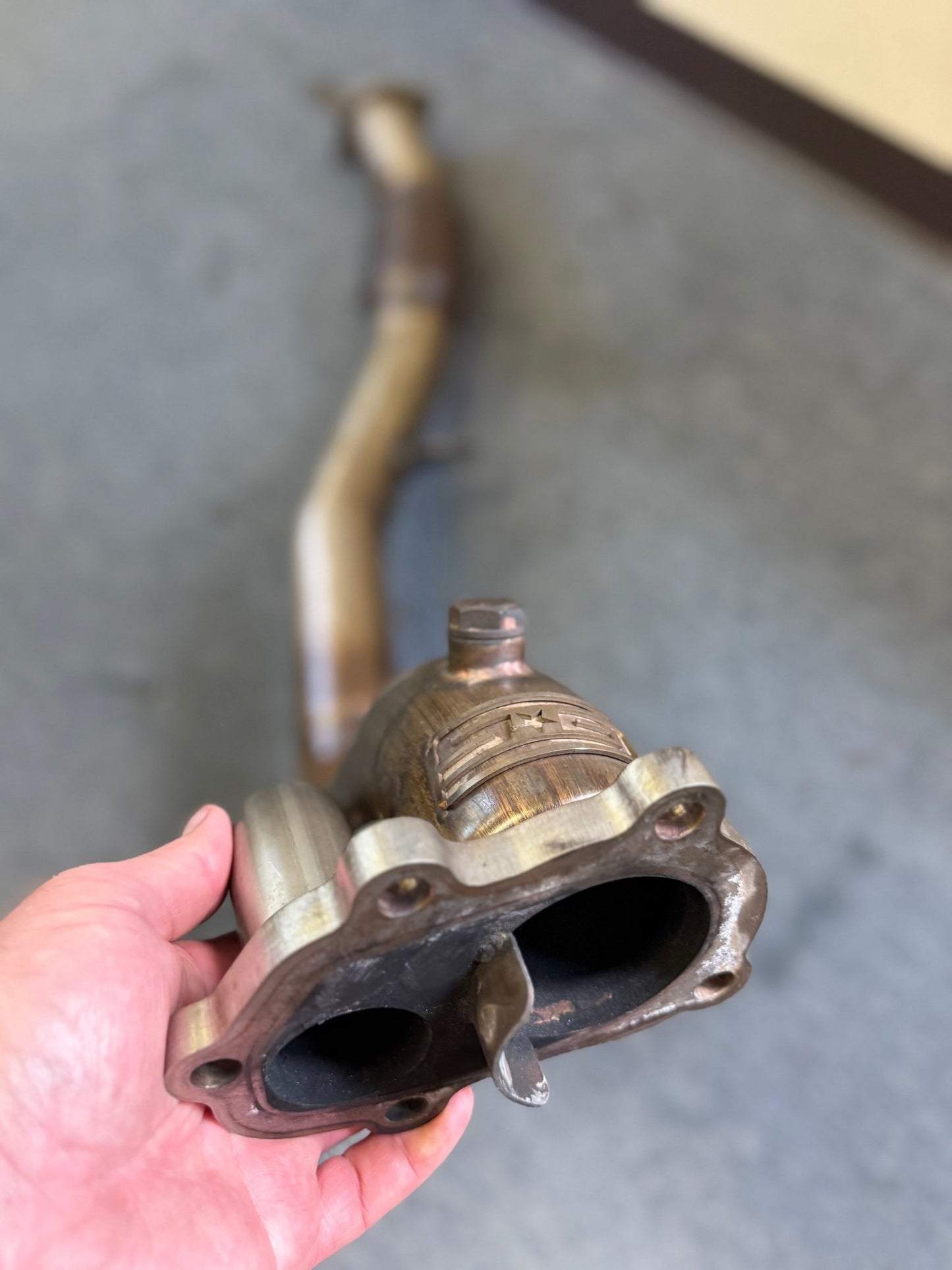 Grimmspeed downpipe 08-21 STi & 08-14 Subaru wrx ej255 ej257 catted legacy gt forester xt