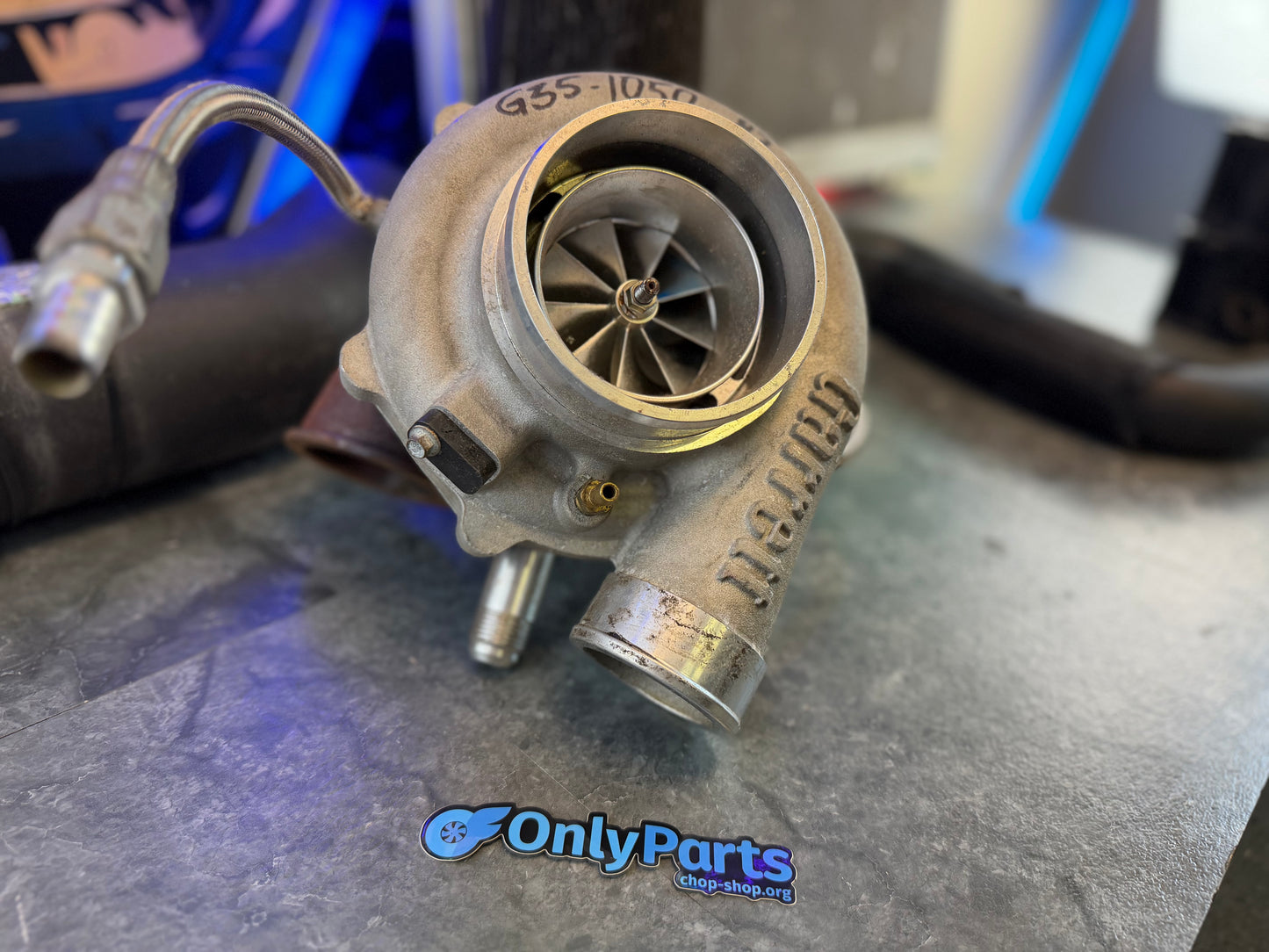 GARRETT “ 1050 “ G35-1050 GTX 3584 RS turbo Subaru STi & wrx 1000 + hp ball bearing billet