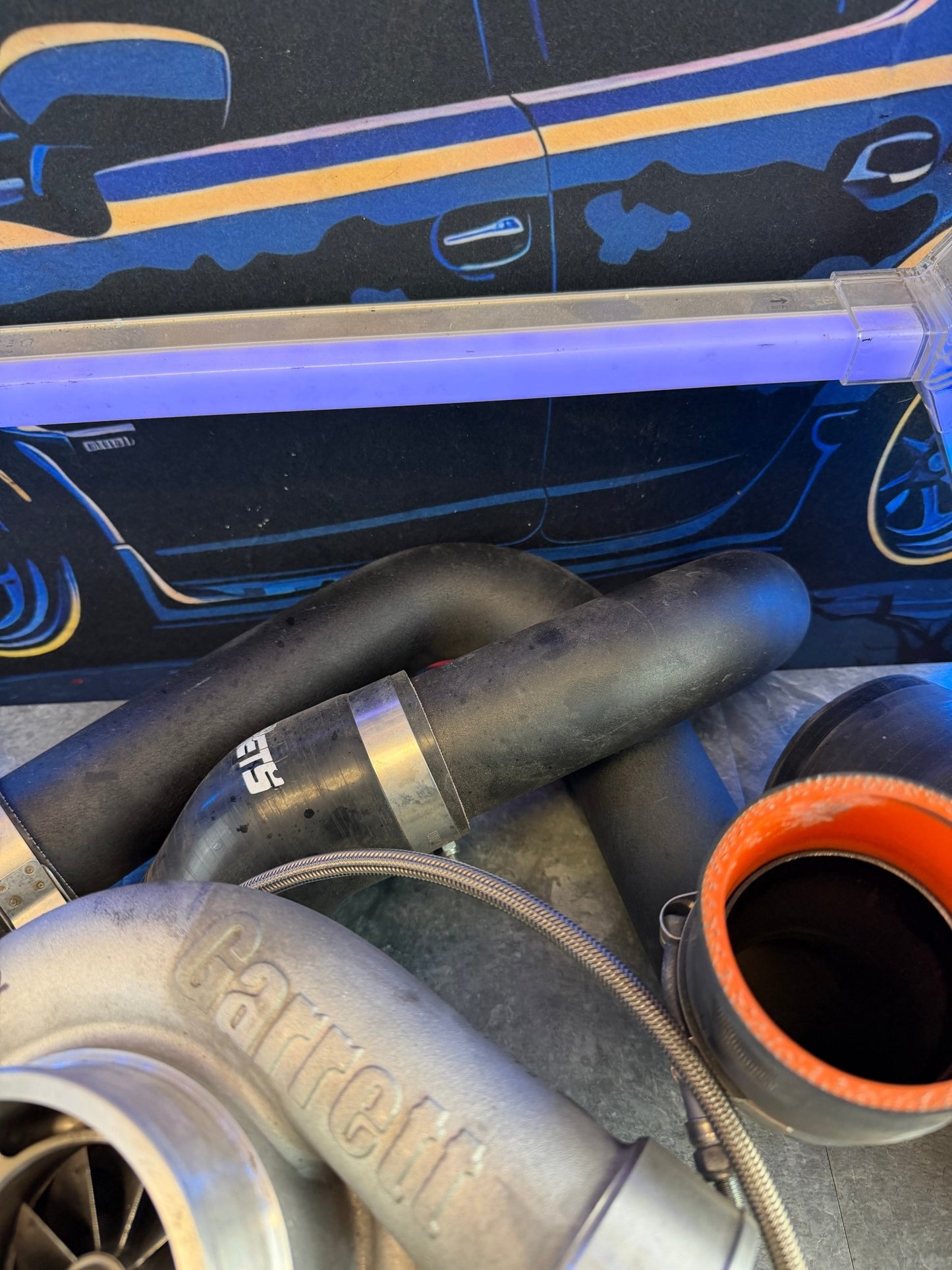 ETS rotated turbo kit 15-21 Subaru STi ej257 900 horsepower Garrett gtx 3582 R GEN 2 tial