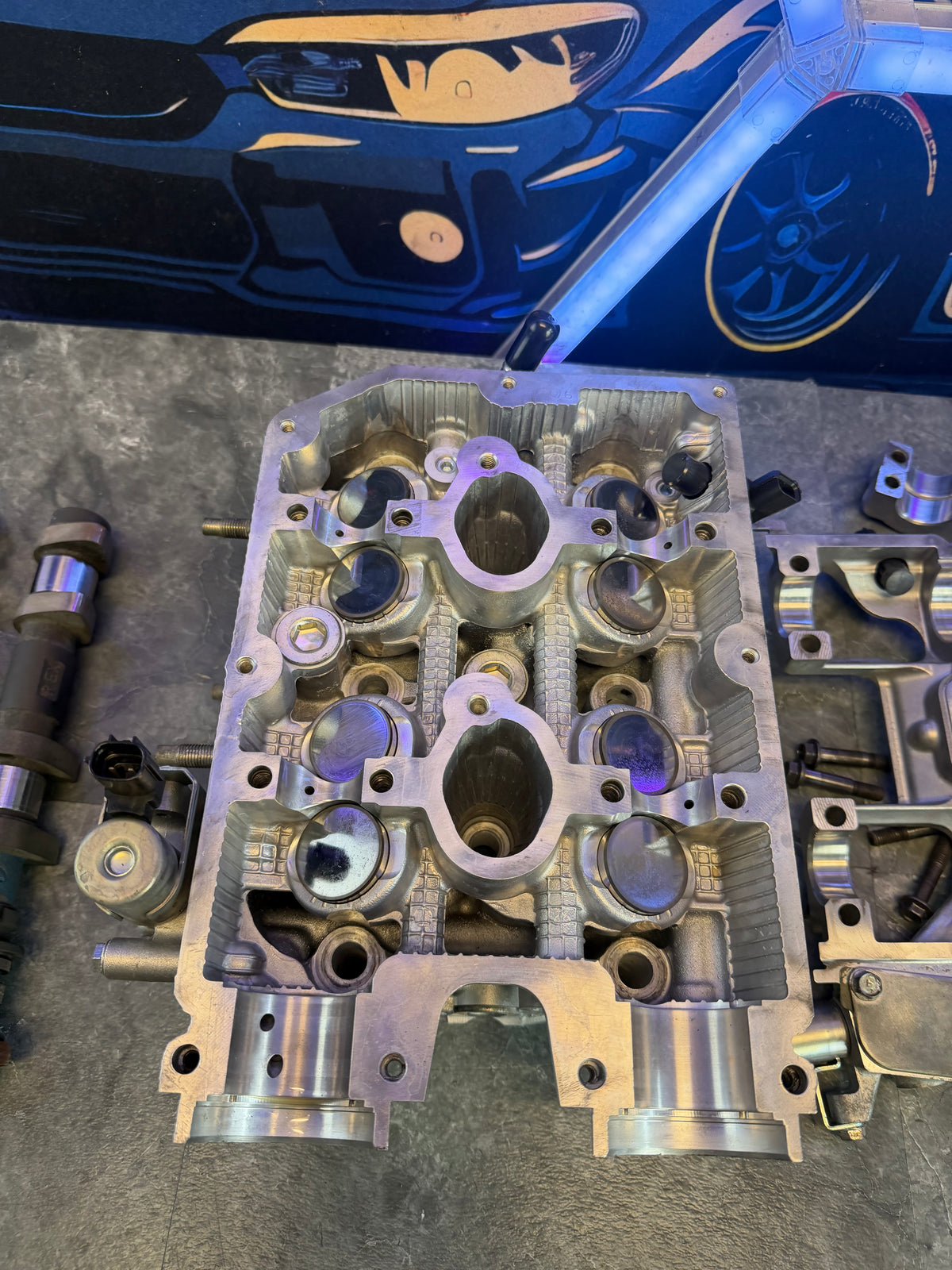 N25 2008-2021 SUBARU BUILT & CAMMED EJ257 HEADS OUTFRONT