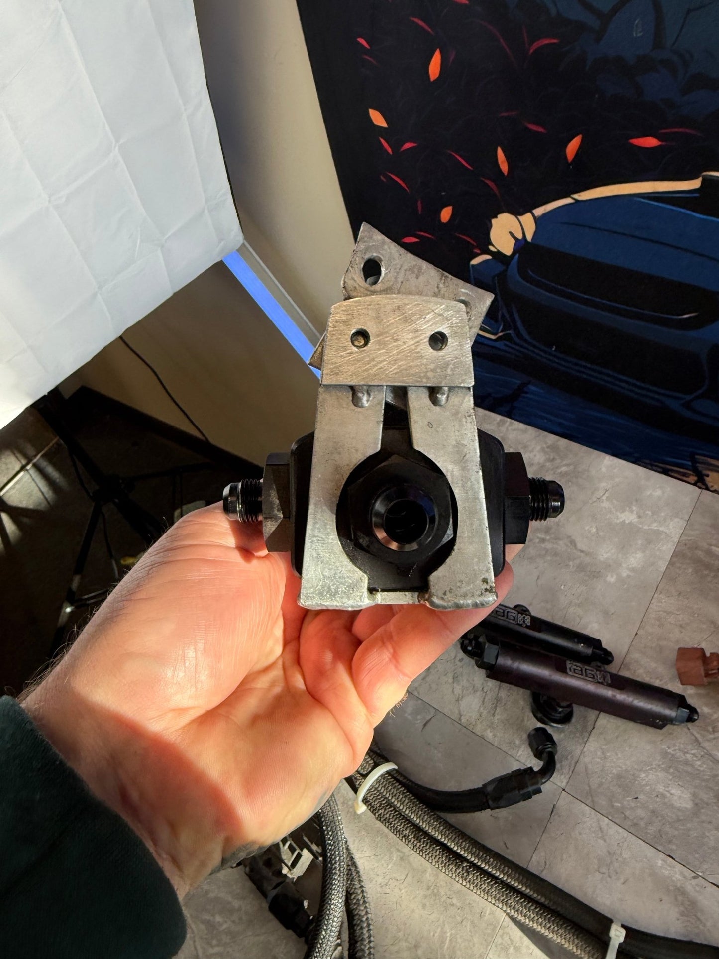 fuel kit for 08-21 Subaru STi 08-14 wrx IAG e85 fuel lines , IAG rails , Cobb flex fuel kit & areomotive regulator