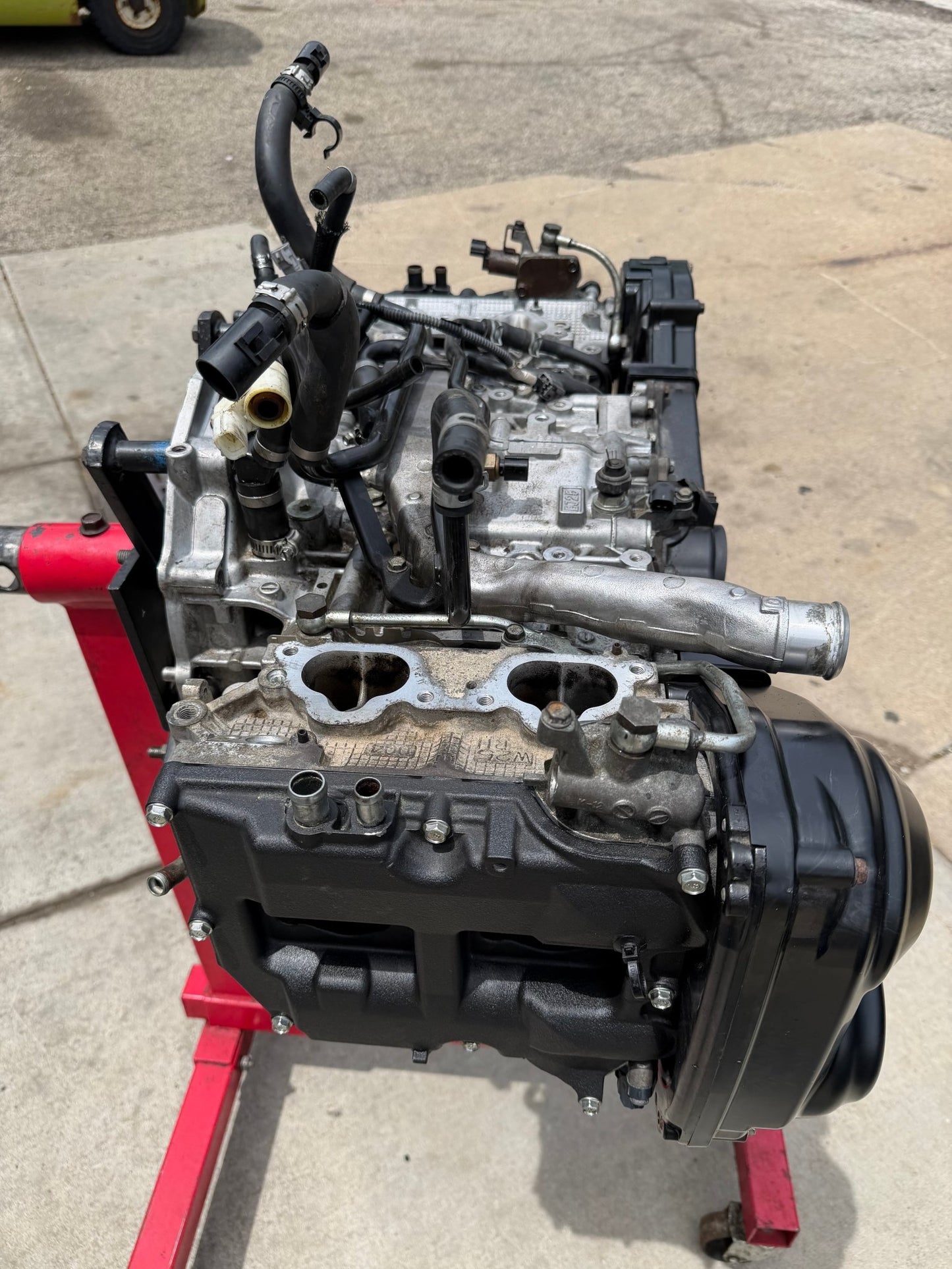 W25 Subaru STi EJ257 boxer engine long block DAVCS 2008-2021 w/ new oem head gaskets & new oem timing belt ARP 11 MM head studs