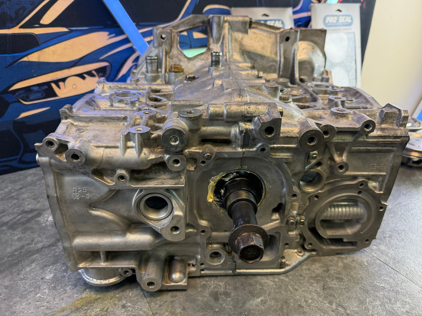 IAG “ Trojan “ EJ257 closed deck built & forged short block engine Subaru STi 1/2” drilled Manley ARP wrx 750 950