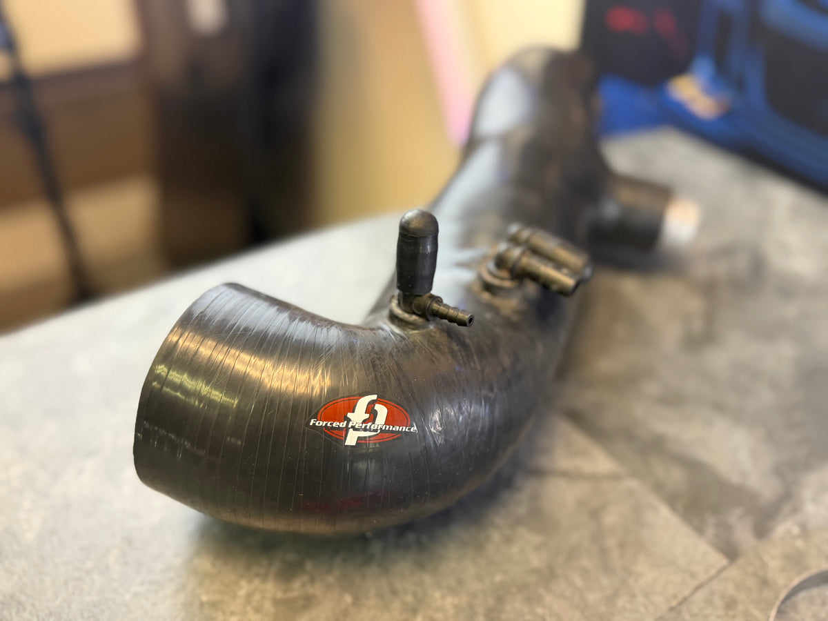 FP 84 mm silicone turbo inlet 3.25” Subaru STi & wrx