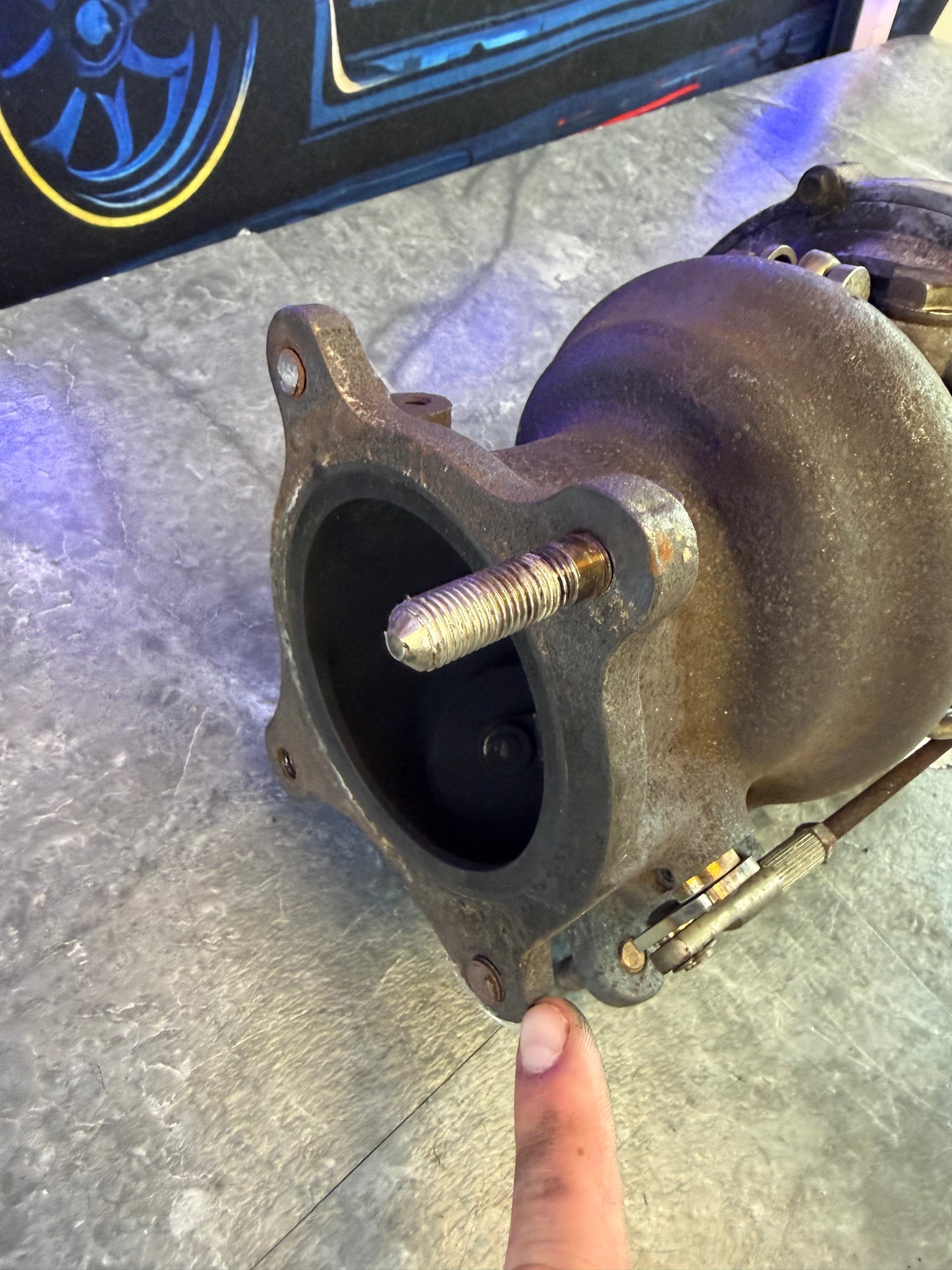 FP “ blue “ bolt on turbo FA 20 FA20 15-21 Subaru wrx VA 475 HP EWG forced performance