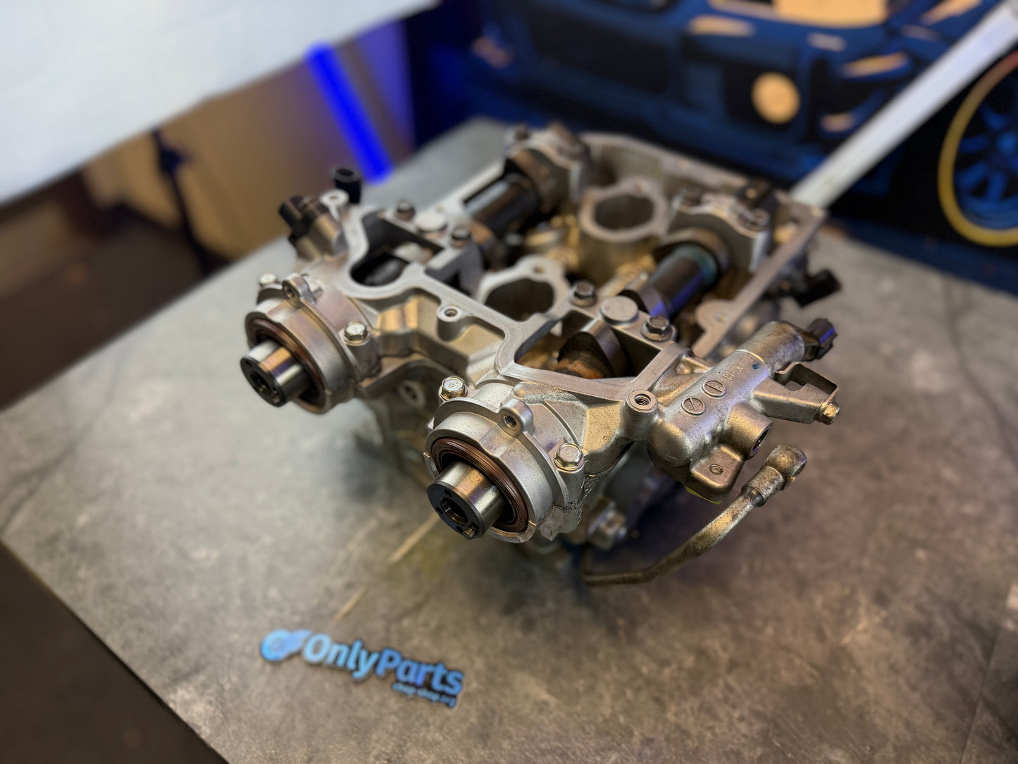 OUTFRONT Motorsports N25 cylinder heads 08-21 Subaru STi DAVCS 1/2” drilled , BC 272 cams, GSC , ported & polished BUILT