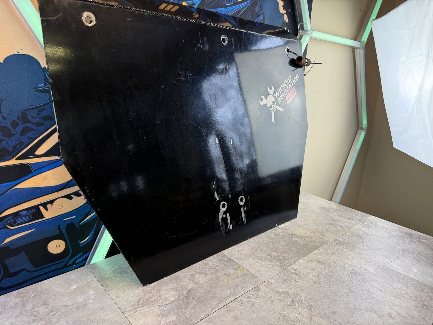 Wicked innovation skid plate rally Subaru wrx & STi Impreza 02-07 aluminum 3/16th