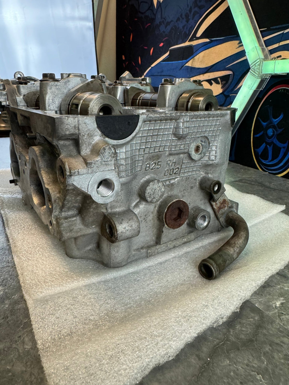 2004-2006 Subaru WRX STi OEM B25 SAVCS RH Side Right Side Head Assembly Refreshed Cut And Tested