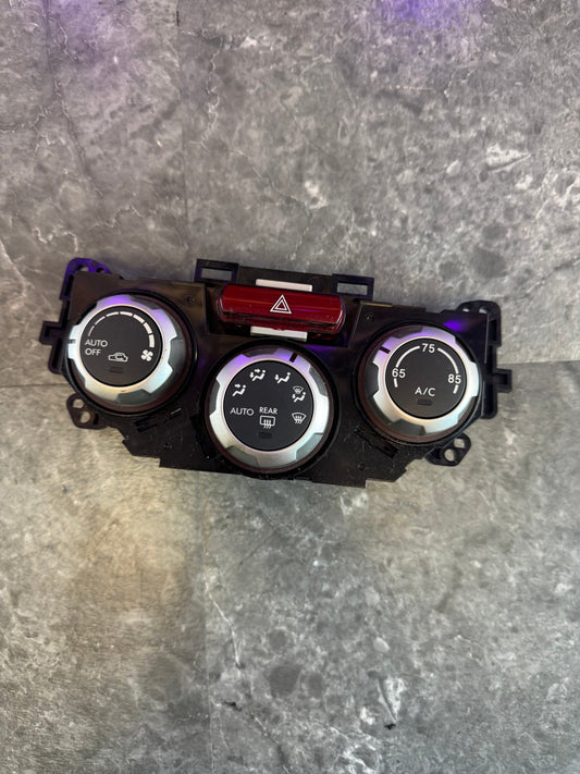 2008-2014 Subaru WRX STi OEM Climate AC Control Switch Panel