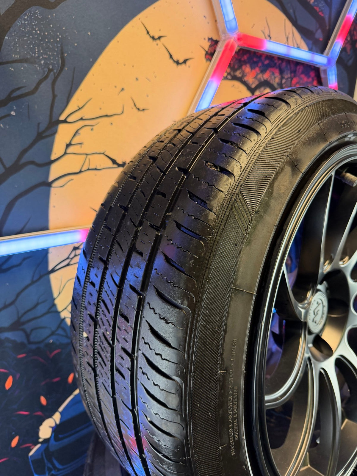 ARTISA “ night deco “ directional forged 5x114 18x8.5 + 53 Subaru STi