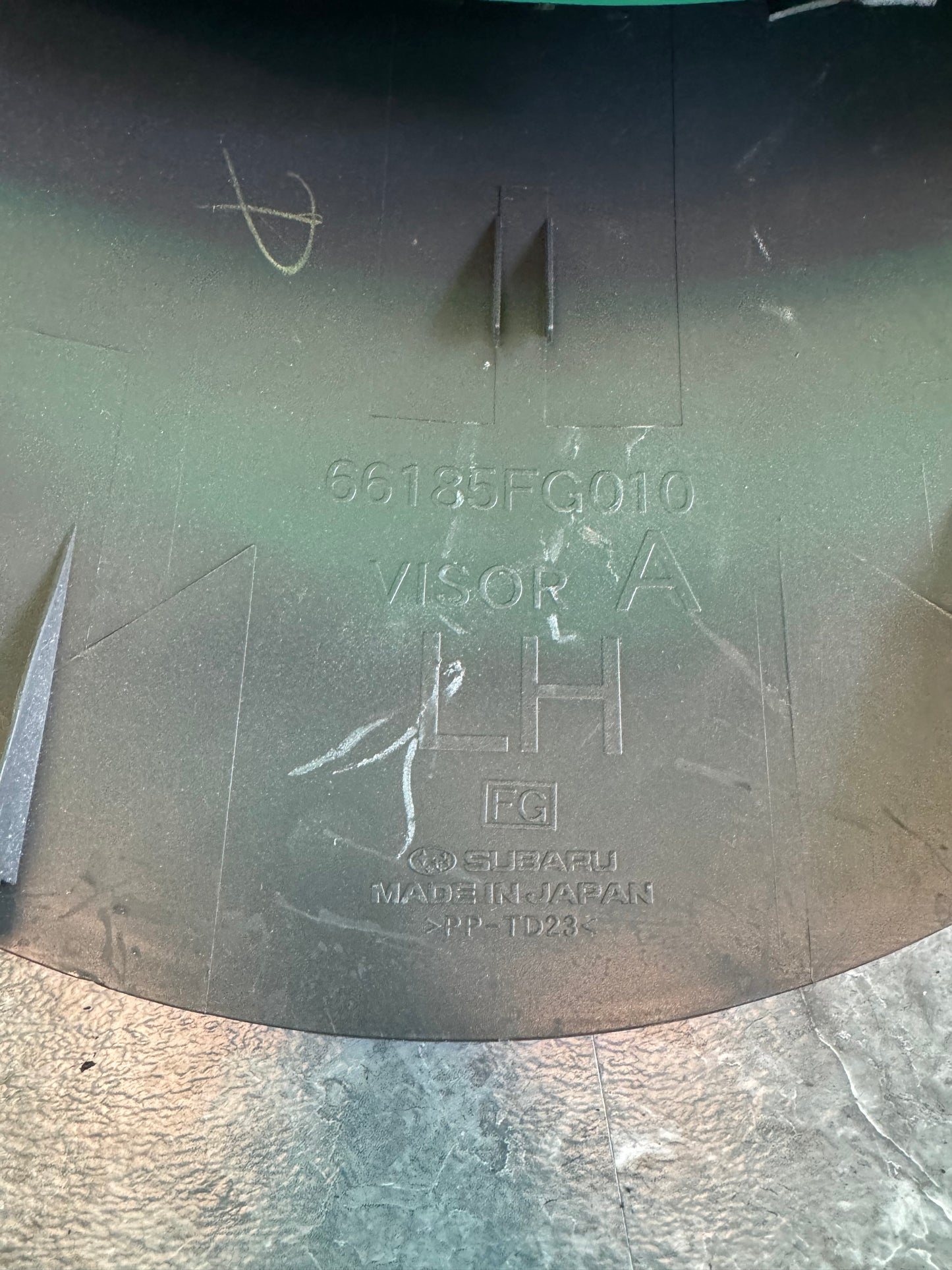 2008-2014 Subaru WRX STi OEM Instrument Gauge Cluster Trim Bezel Surround