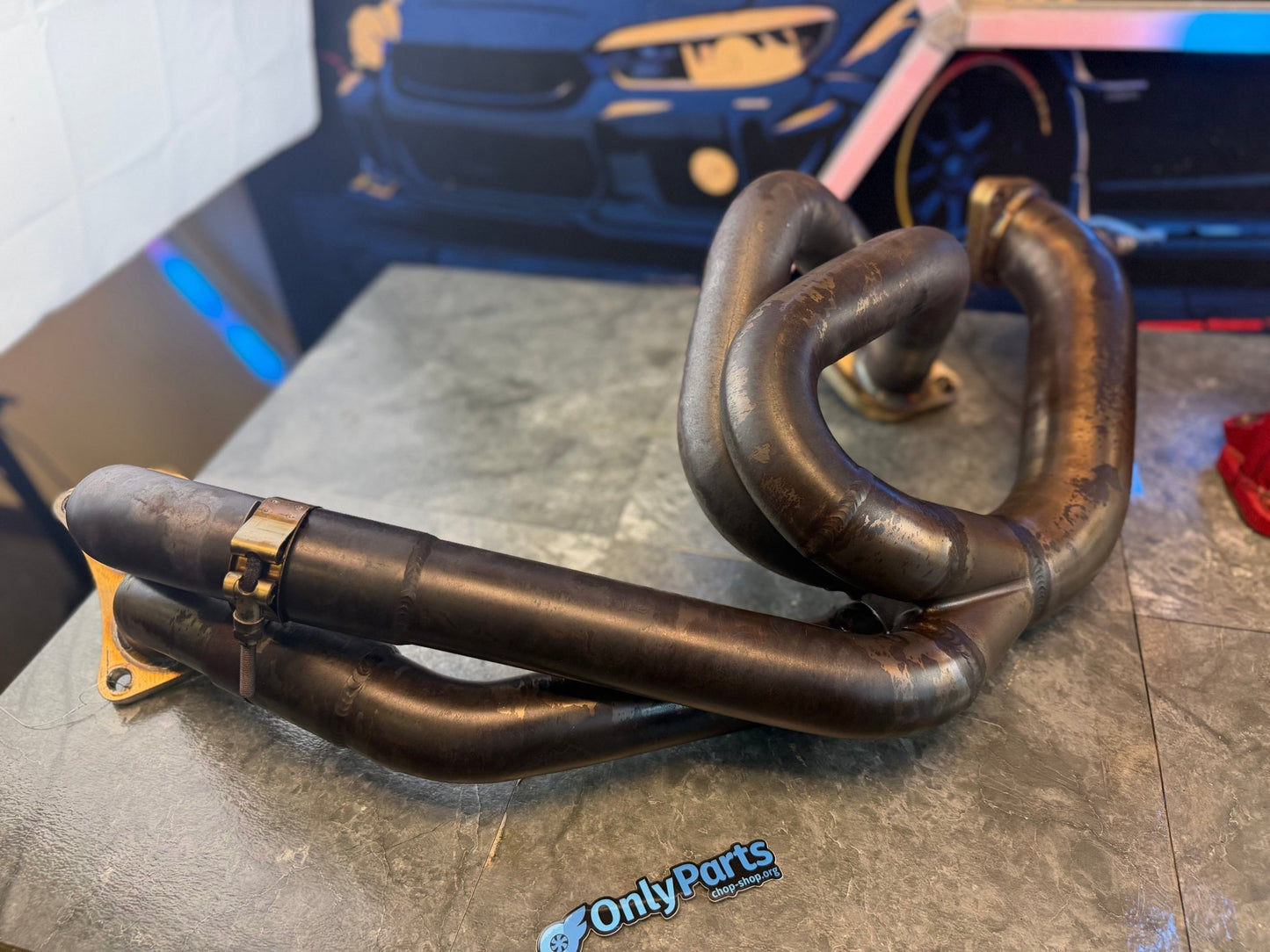 ETS extreme turbo systems max flow v2 ELH 2  bolt Subaru STi equal length header