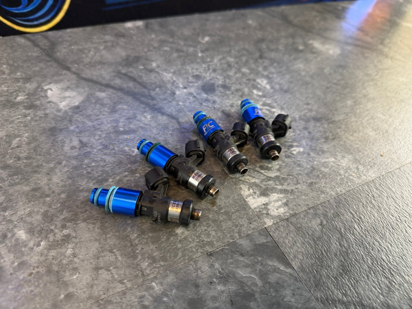 FIC 2150 top feed fuel injectors ( 4 ) Subaru STi & wrx for flex fuel e85 ethanol