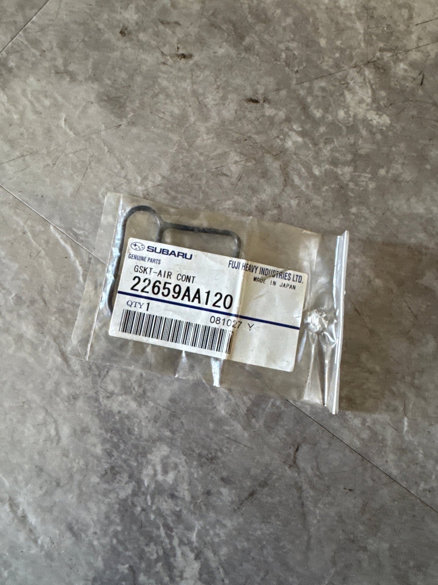 OEM Fuel Injection Idle Air Control Valve Gasket - PN (22659AA120)