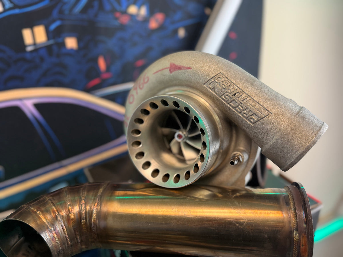 ETS rotated turbo kit 700 + hp 04-07 STi & 02-07 Subaru wrx PTE 6466 gen 2 EWG 2 bolt w: invidia N1 CBE