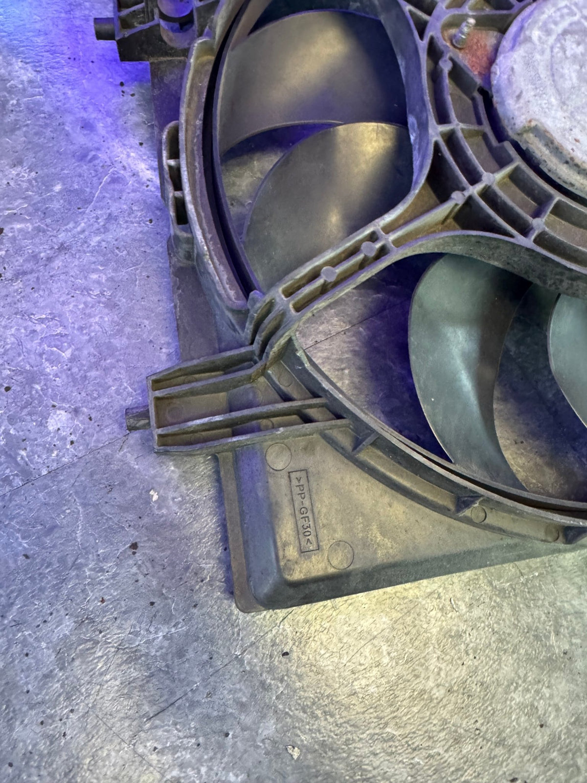 2008-2014 Subaru Impreza WRX STi OEM Radiator Fan 9-Blade Cooling Fan