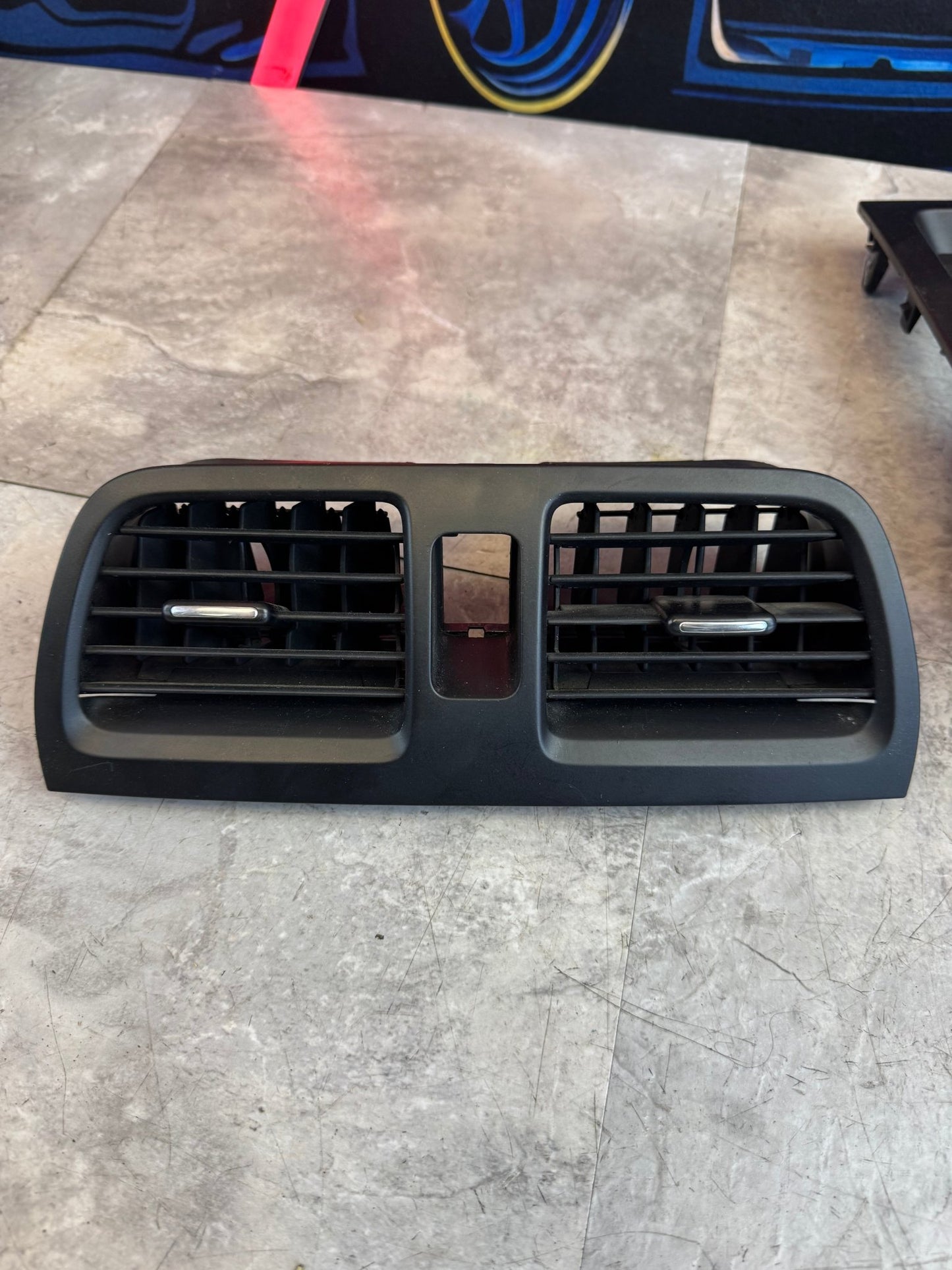 2005-2007 WRX/STi Black Center Console Vent Climate Control And Shifter Trim Kit / N4