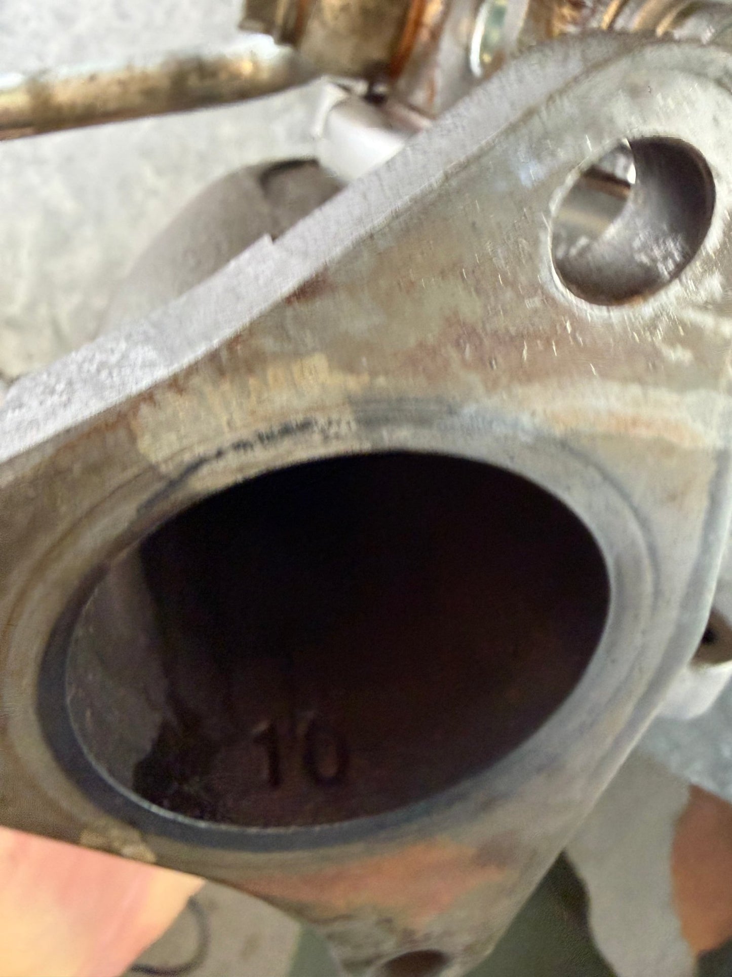 FP “ black “ stock location turbo Subaru STi & wrx ej257 forced performance 84 HTZ 3.25” cover JB 10 CM
