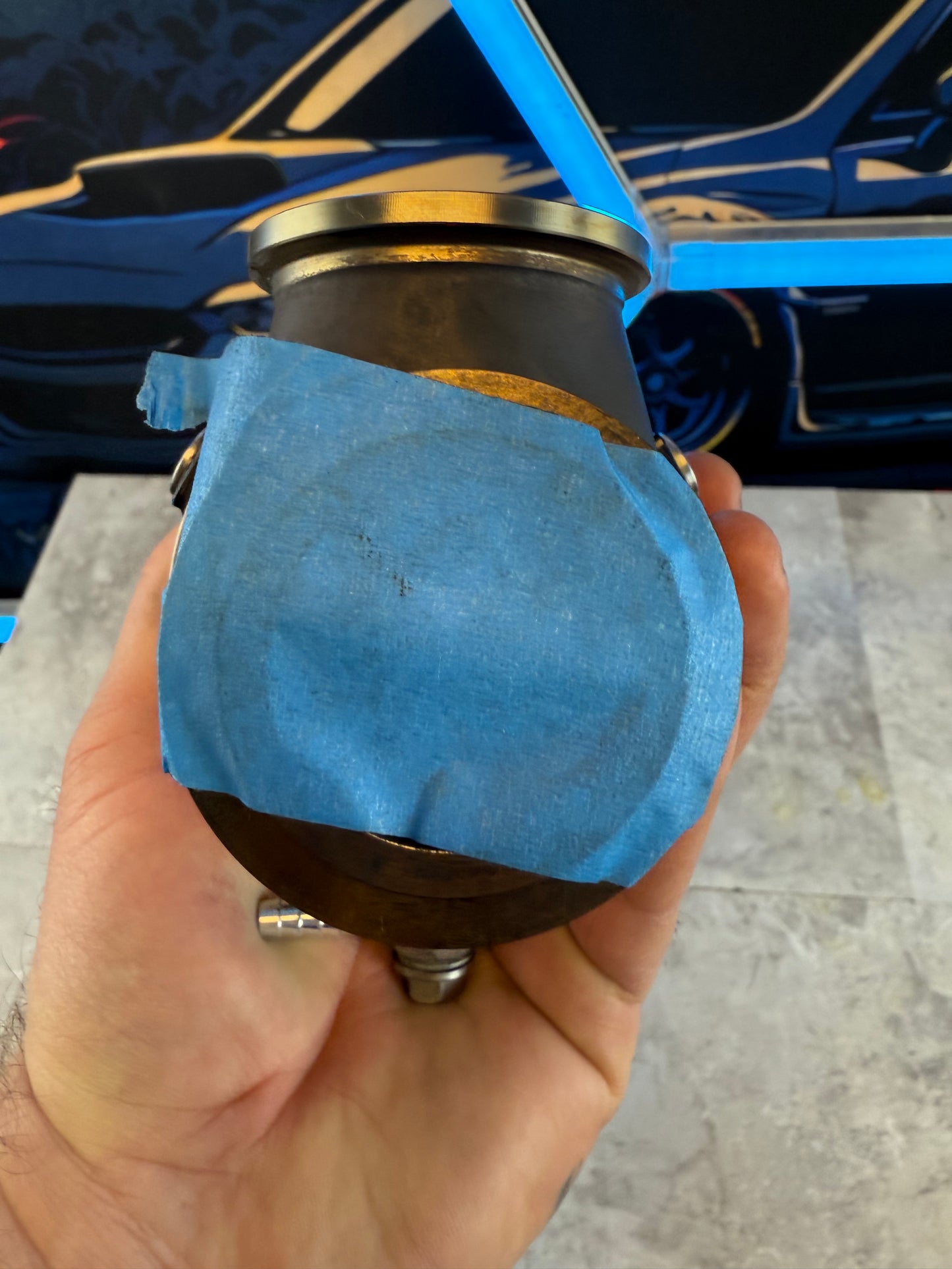 TIAL sport 44 MM EWG external wastegate MVR v band w/ fire ring waste gate