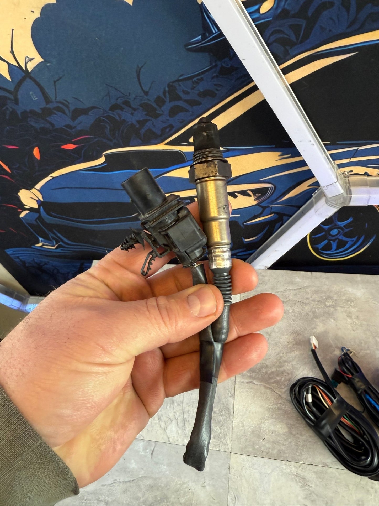 AEM digital wideband 02 sensor gauge Subaru wrx & STi lambda ratio w/ Bosch oxygen sensor