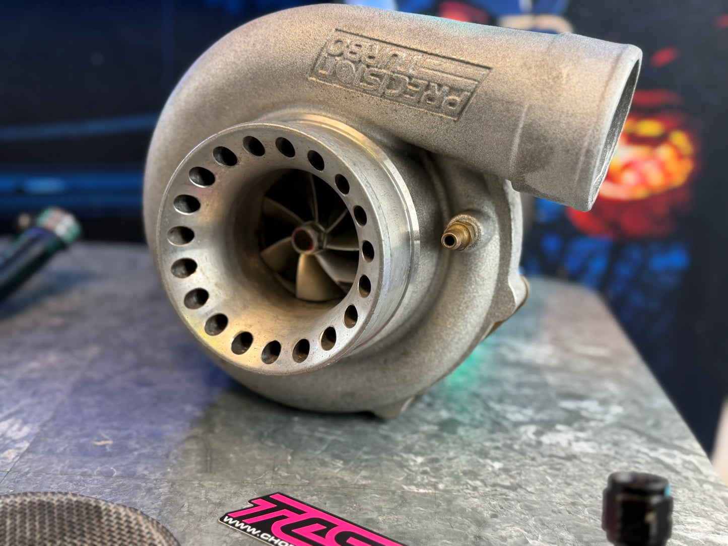 PTE ball bearing 6266 800 HP turbo Subaru wrx & STi t3 4” cover billet gen 2 7 blade compressor wheel