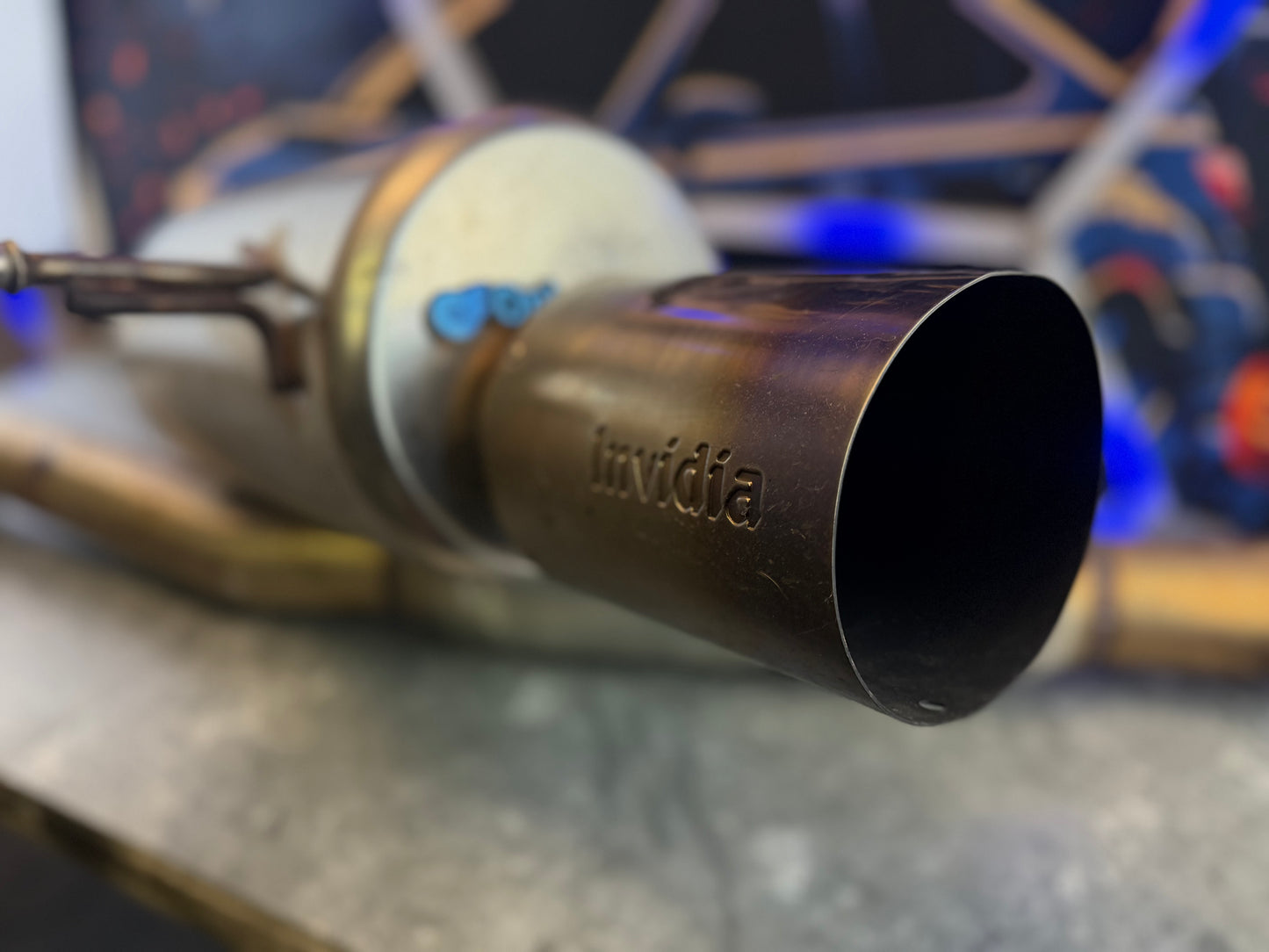 Invidia 3” cat back exhaust system 2002 - 2007 Subaru wrx & 04 -07 sti g200 titanium tip