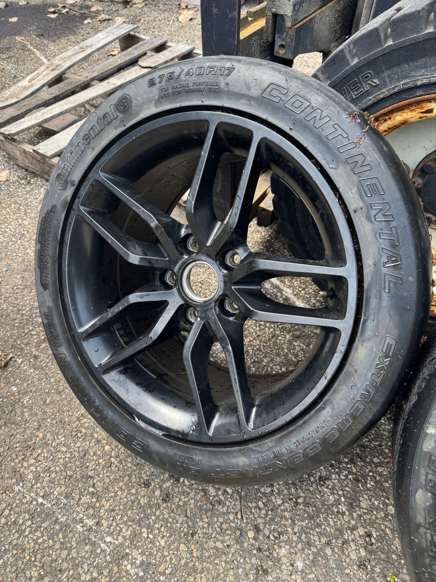 Jegs C7 Corvette Stingray Style Wheels Set Of 4 17x9.5 +56 5x114.3