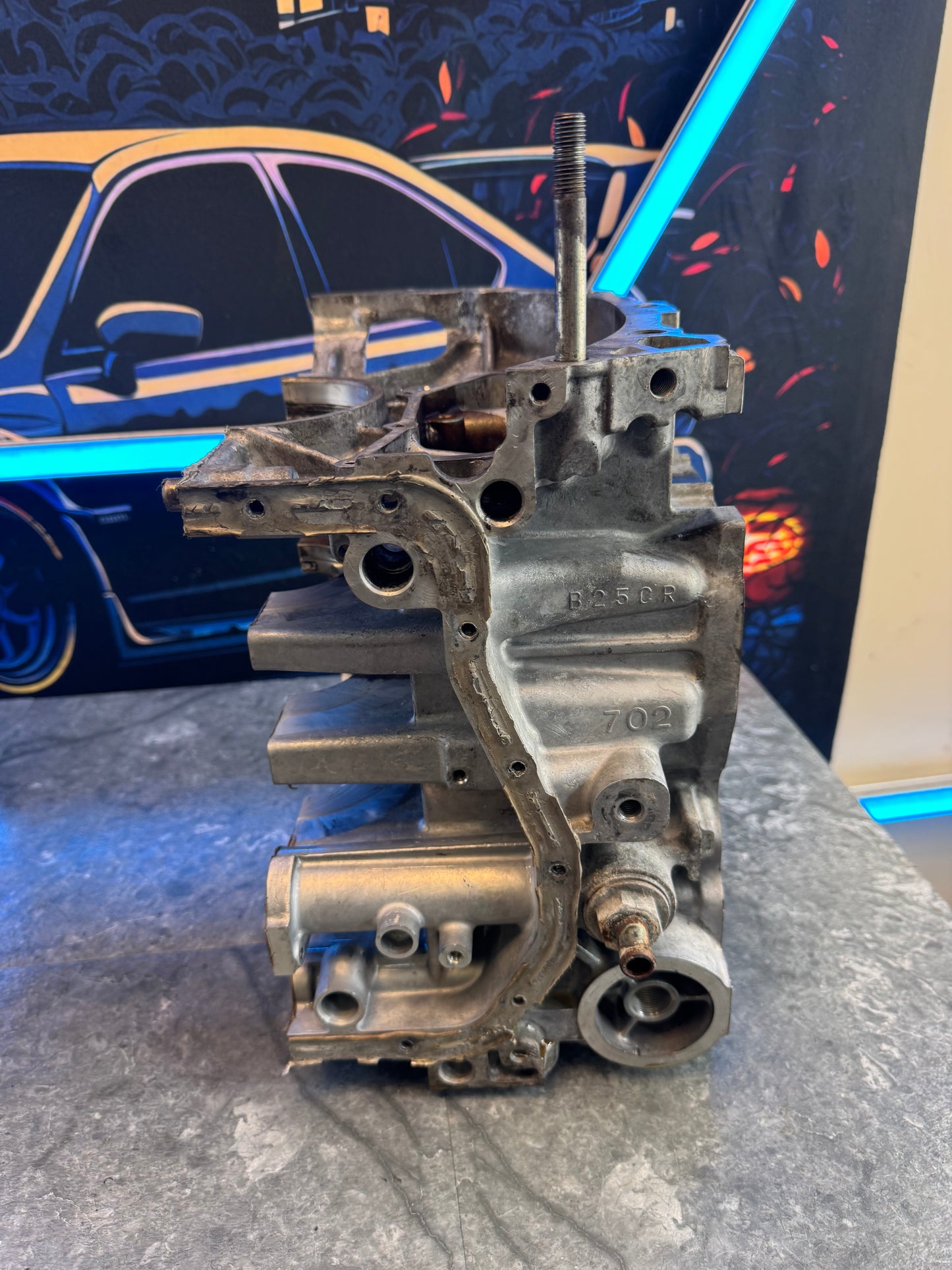 2004-2021 Subaru WRX & STi EJ255 EJ257 EJ 2.5L Engine Block Case Halves Short Block CORE Needs Work