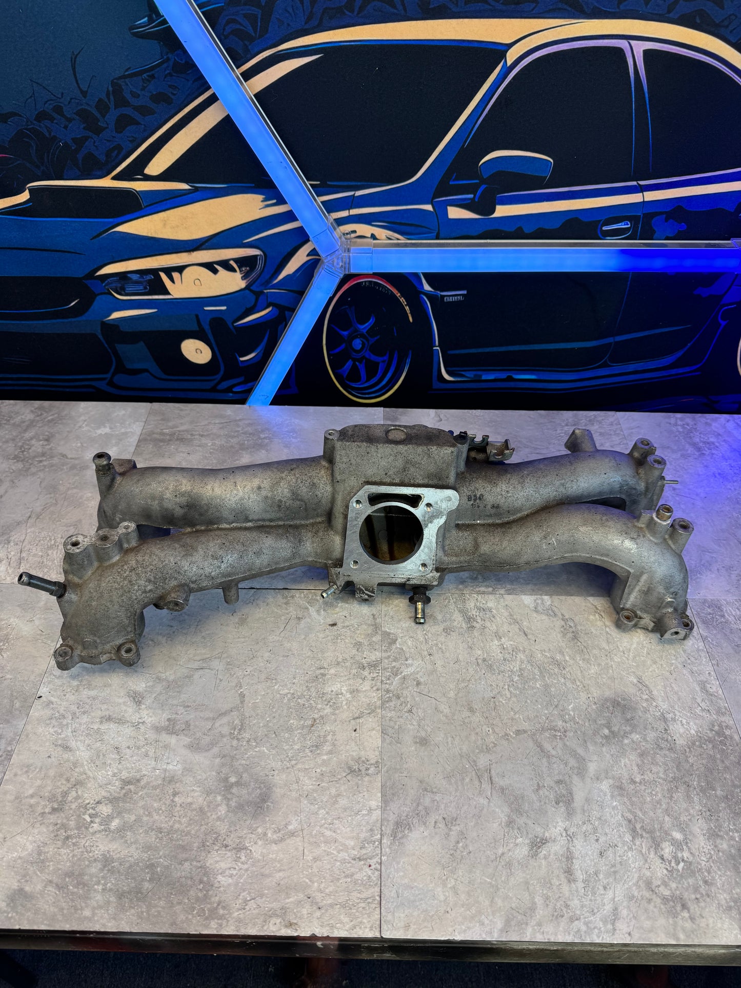 2002-2003 Subaru Impreza WRX Intake OEM Manifold D4