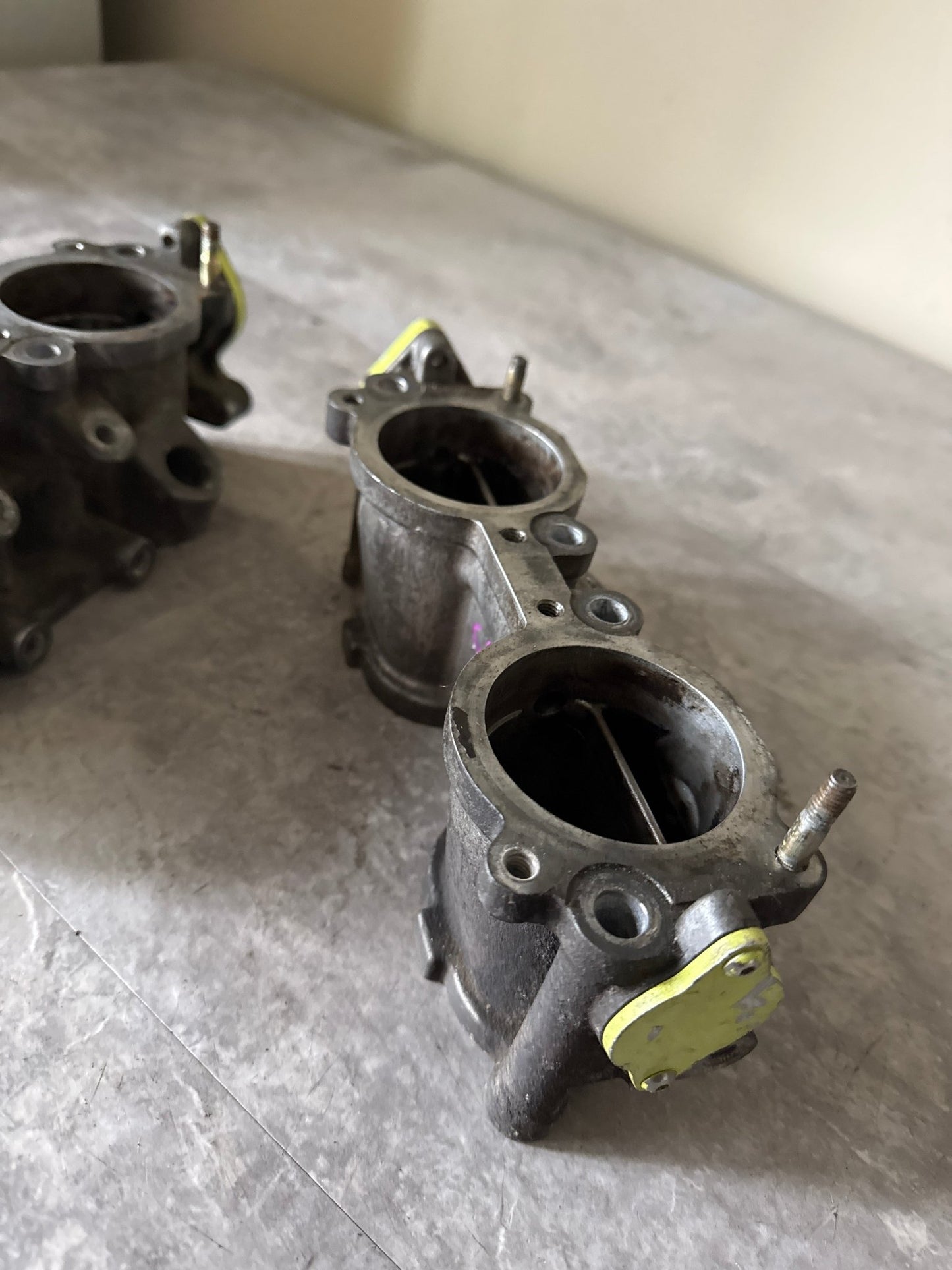 Modified OEM Subaru 2002-2003 Subaru Impreza WRX Engine Intake Manifold TGVs w/ Weldless Delete Kit