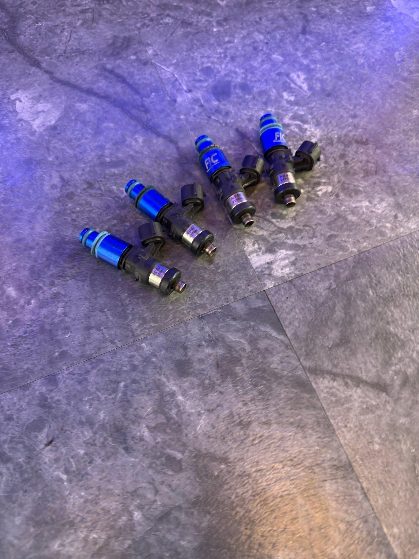 FIC 2150 top feed fuel injectors ( 4 ) Subaru STi & wrx for flex fuel e85 ethanol