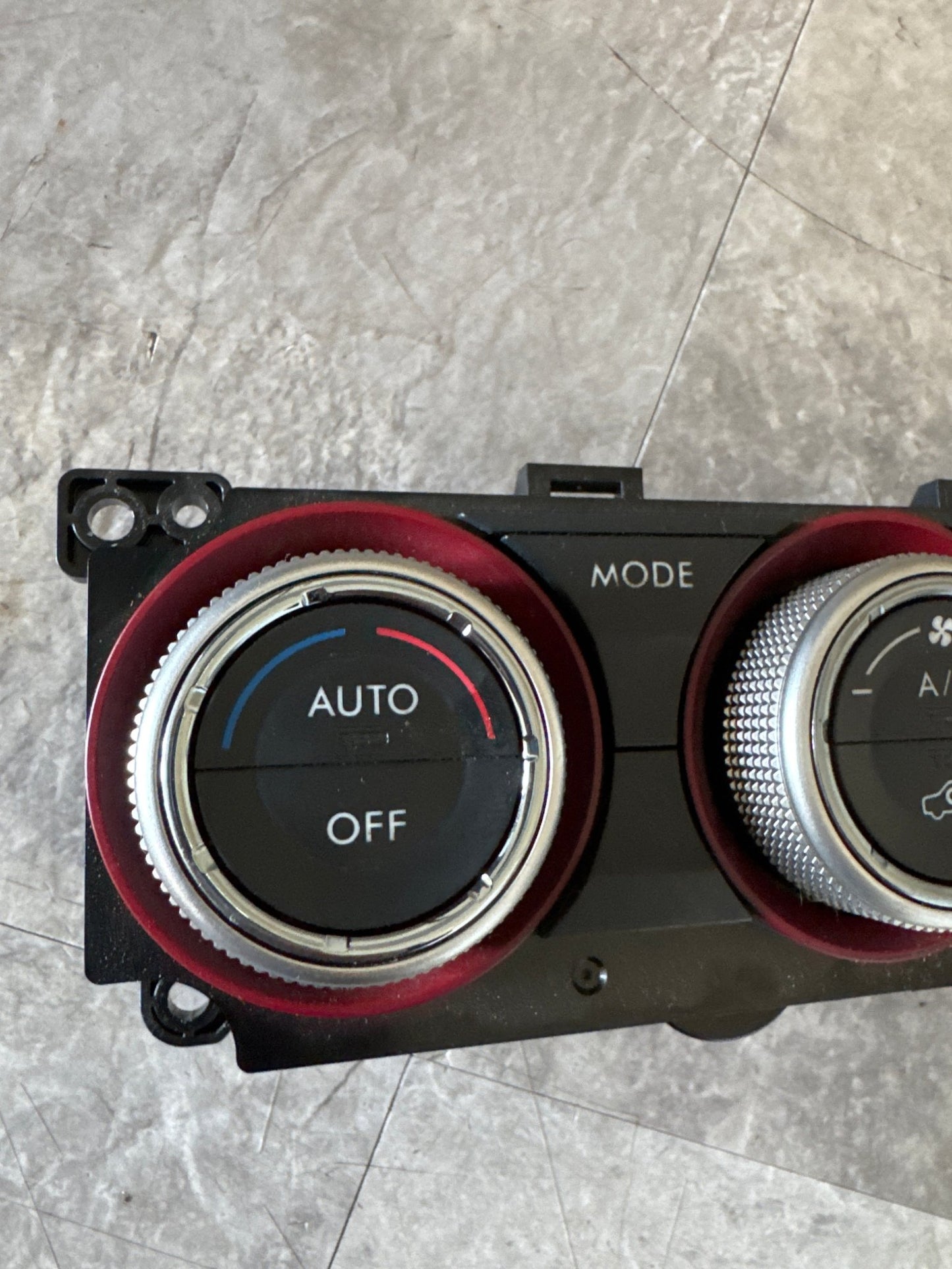 2015-2017 Subaru WRX STi Dash Climate Control