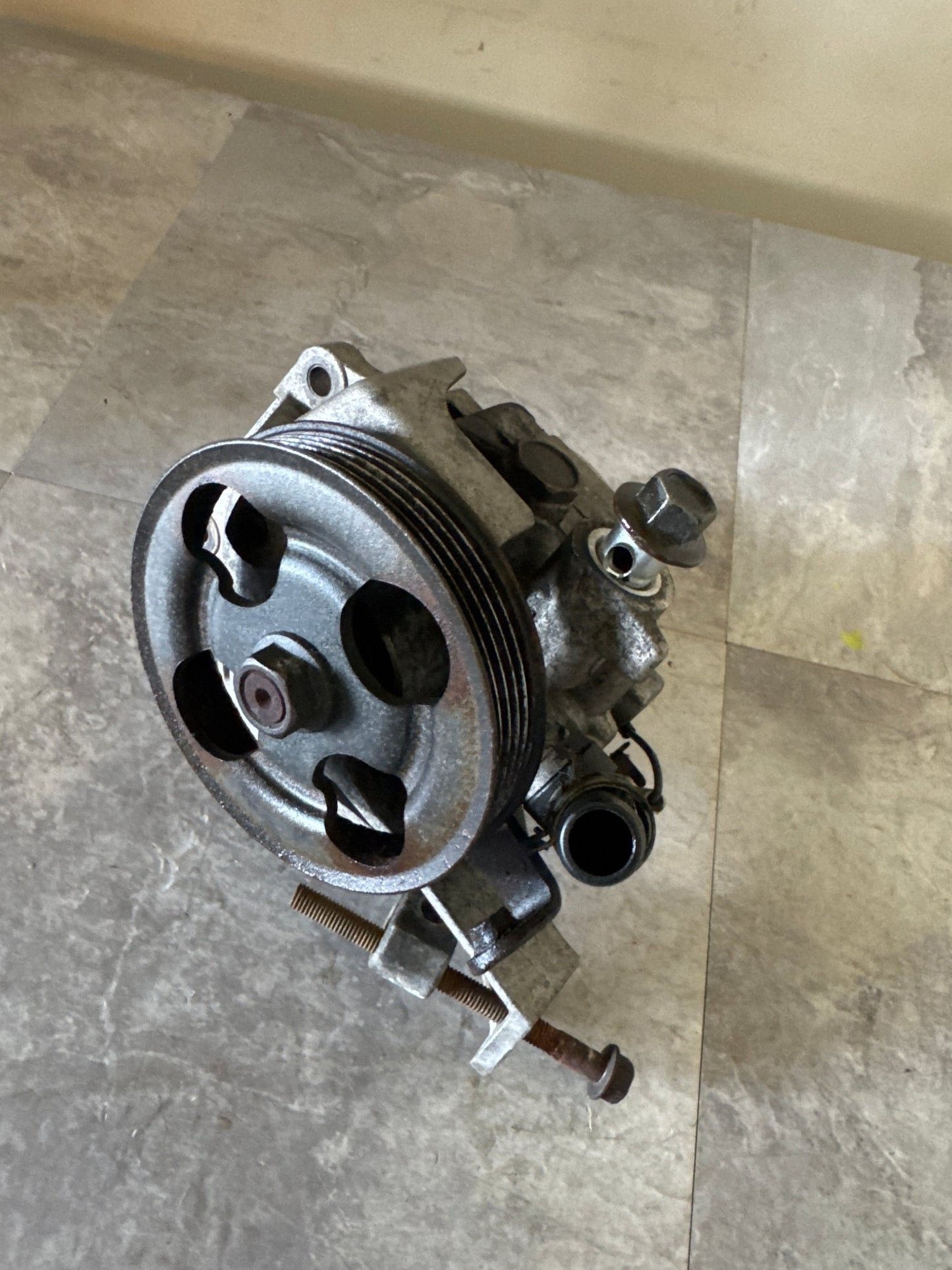 2008-2021 Subaru WRX STi Power OEM Steering Pump With Bracket KOYO EJ