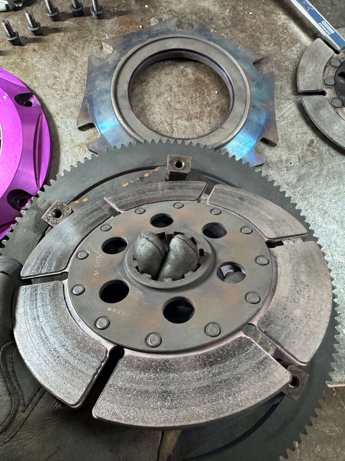 EXEDY triple disc clutch kit w/ flywheel 04-21 Subaru STi 6 speed 900 + TQ ( like IAG )