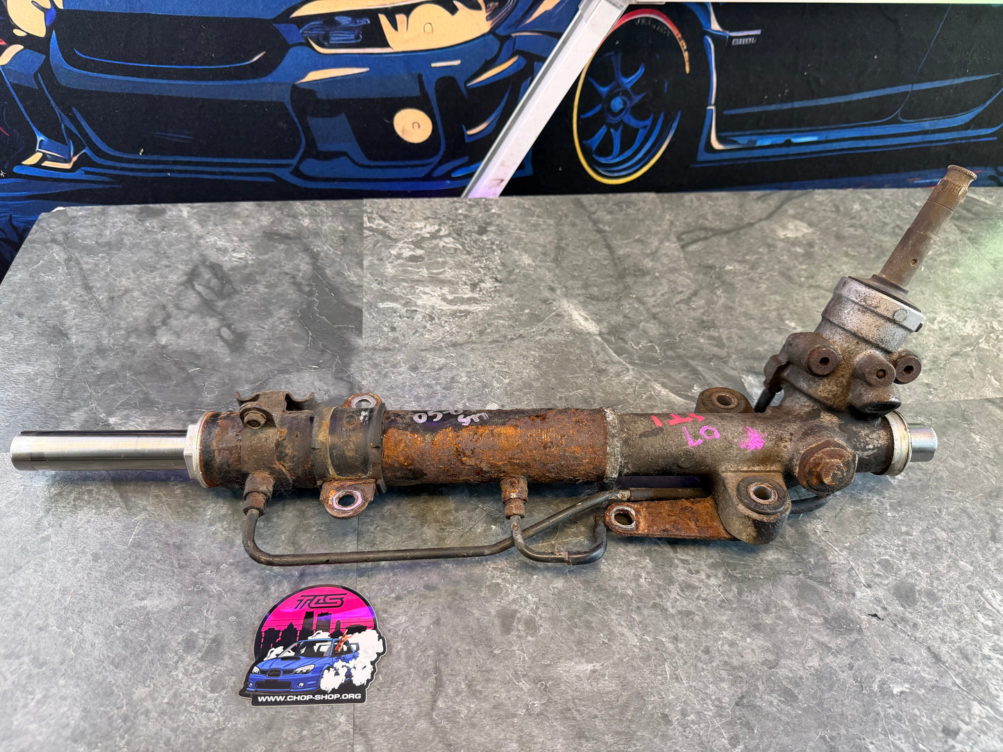 OEM quick ratio steering rack Subaru STi 2005 - 2007 wrx ( can be fitted to 02-04 wrx and 04 STi )