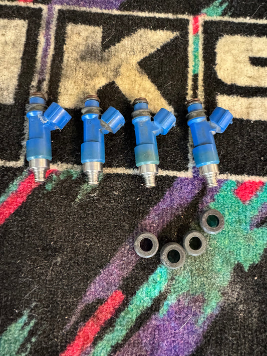 2007-2021 Subaru WRX STi OEM Denso STi Blue Injectors 565cc J3