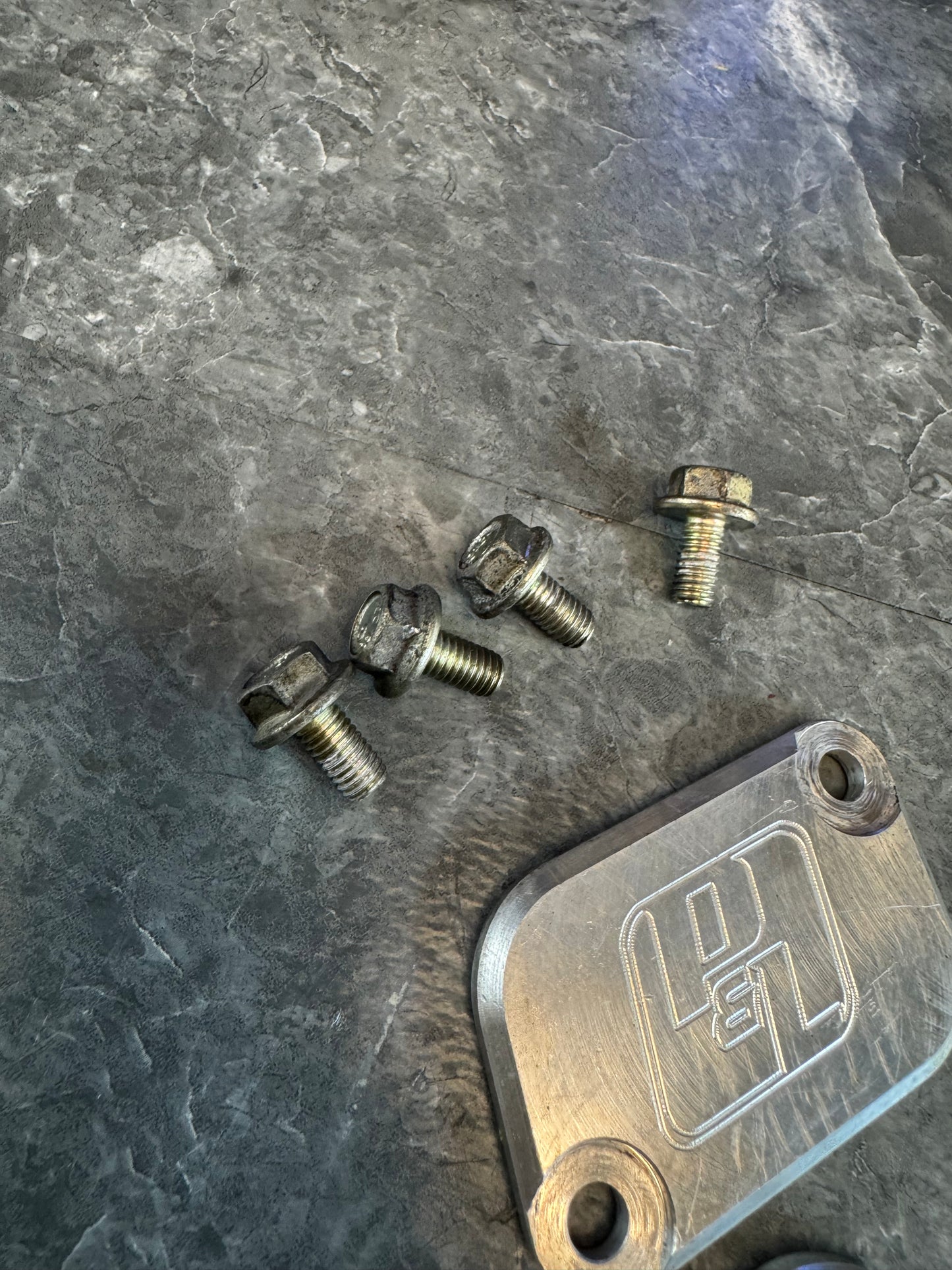 Subaru EJ20 EJ25 Engine P&L Motorsports AVCS Solenoid Access Plates With Hardware