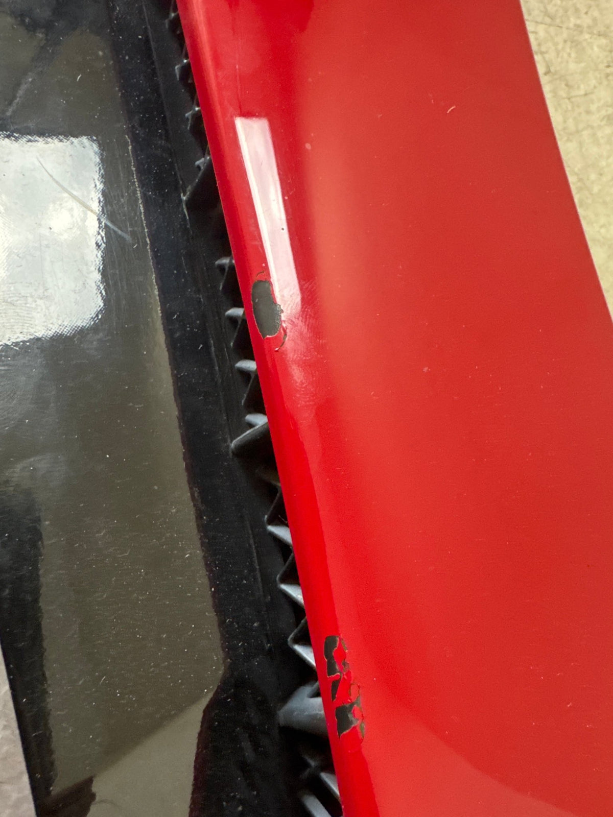 2015-2021 Subaru WRX STi OEM RH Fender Garnish Lightning Red