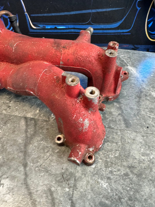 2004-2007 Subaru Impreza WRX STi OEM Intake Manifold Assembly Red