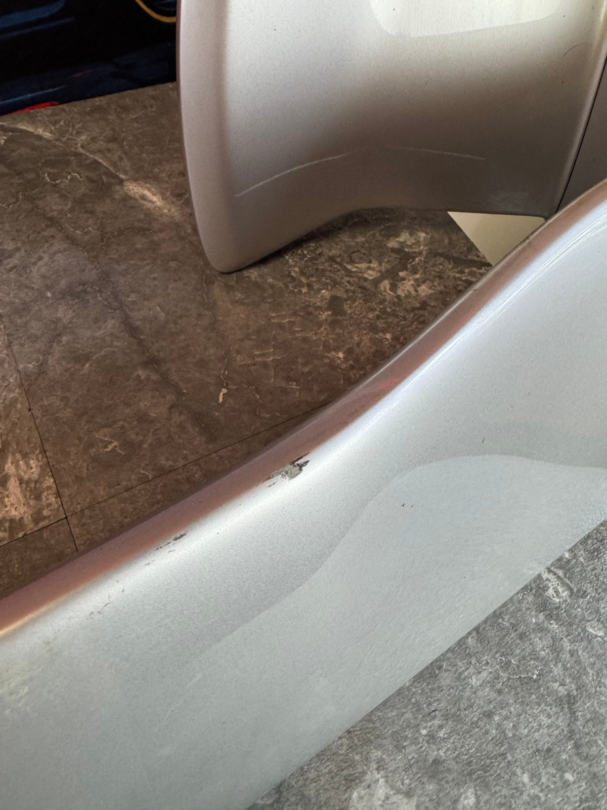 2008-2014 Subaru WRX STi Sedan OEM Rear Trunk Wing Spoiler Splitter Assembly