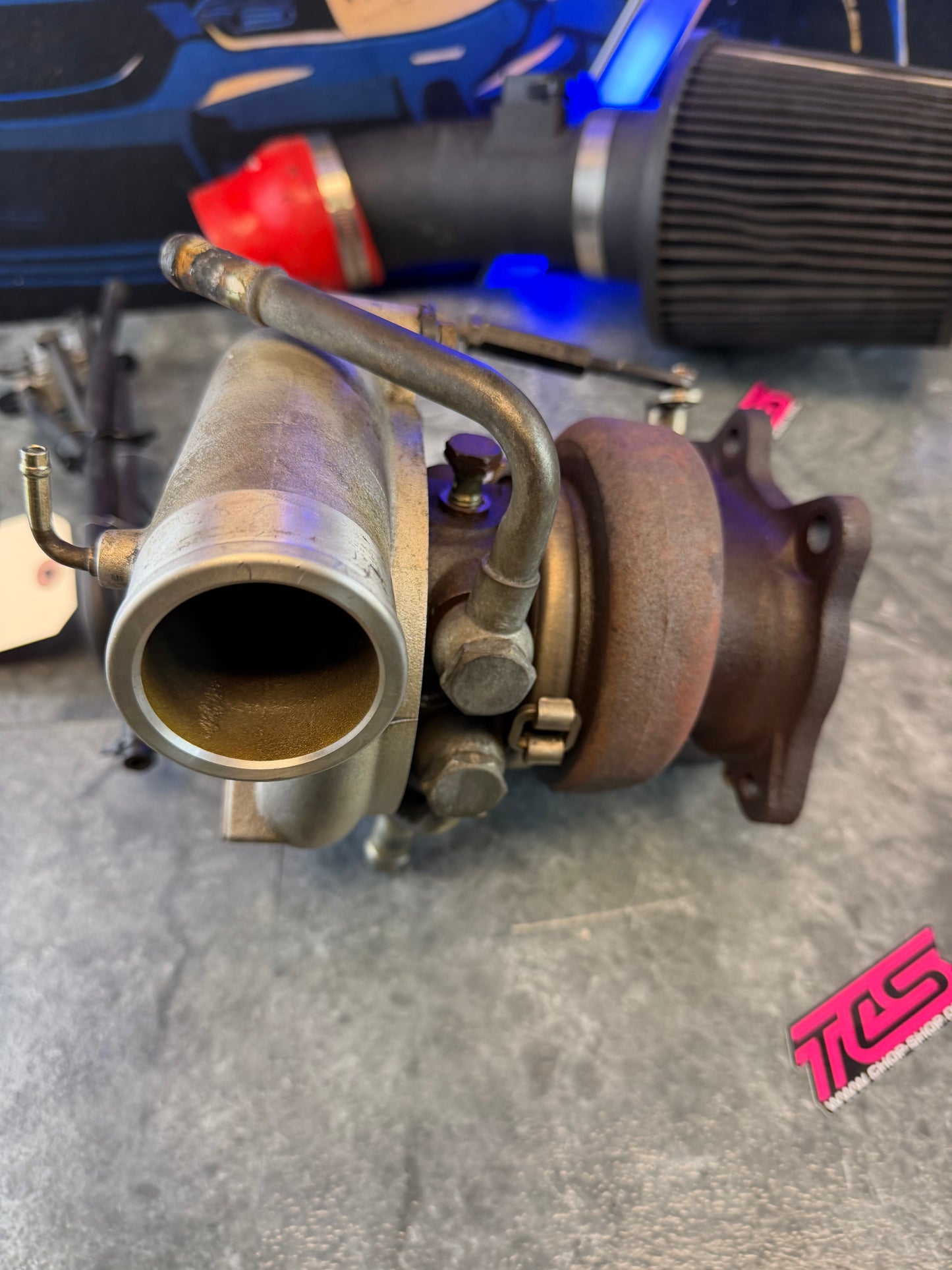 TR tomioka racing 20 g bolt on turbo Subaru STi & wrx 400 + hp 2.5” 10cm billet JB